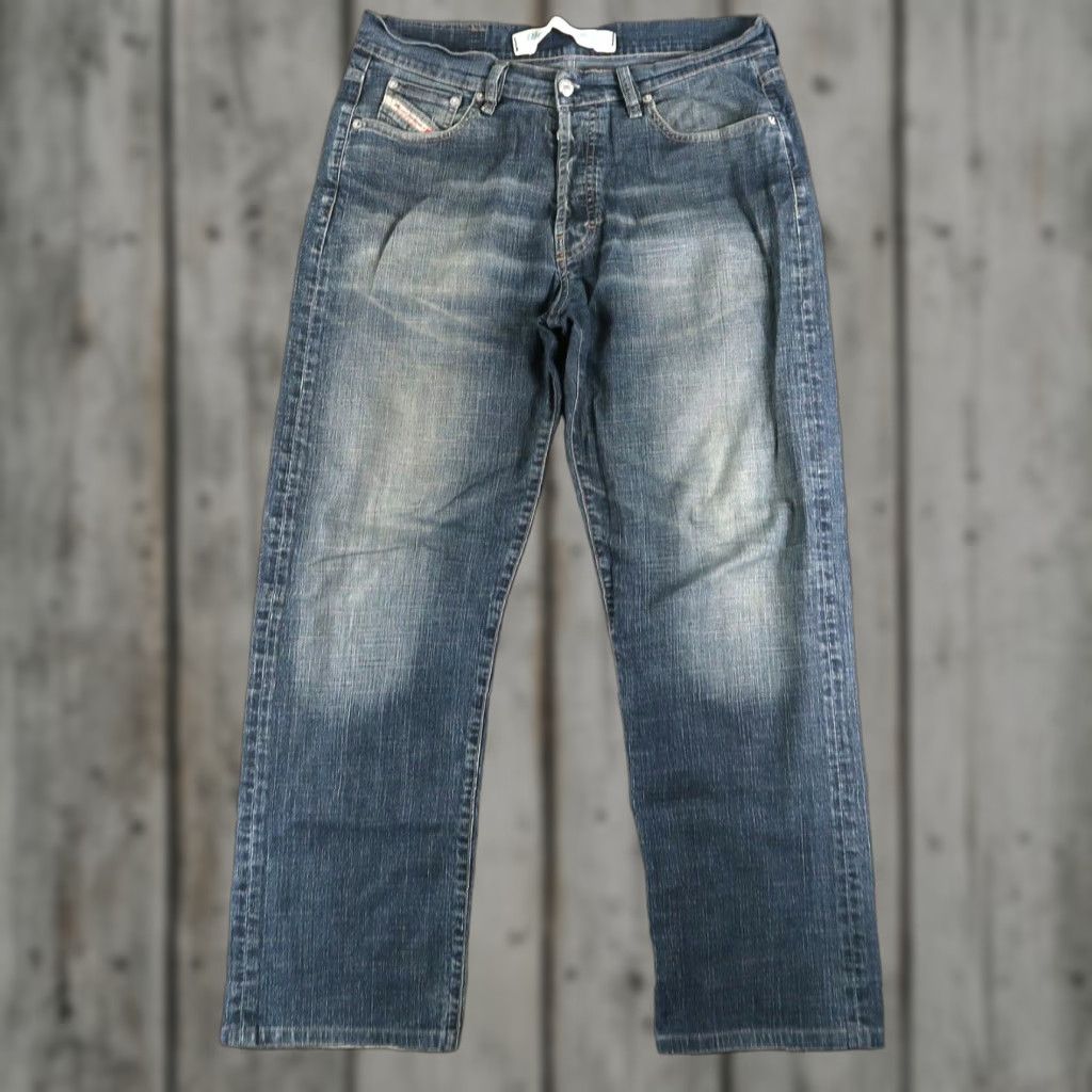 Diesel VINTAGE Diesel Kulter 2000s Jeans Men's Size 31 Blue Straight Low Rise Denim 90s Designer Size US 31 - 1 Thumbnail