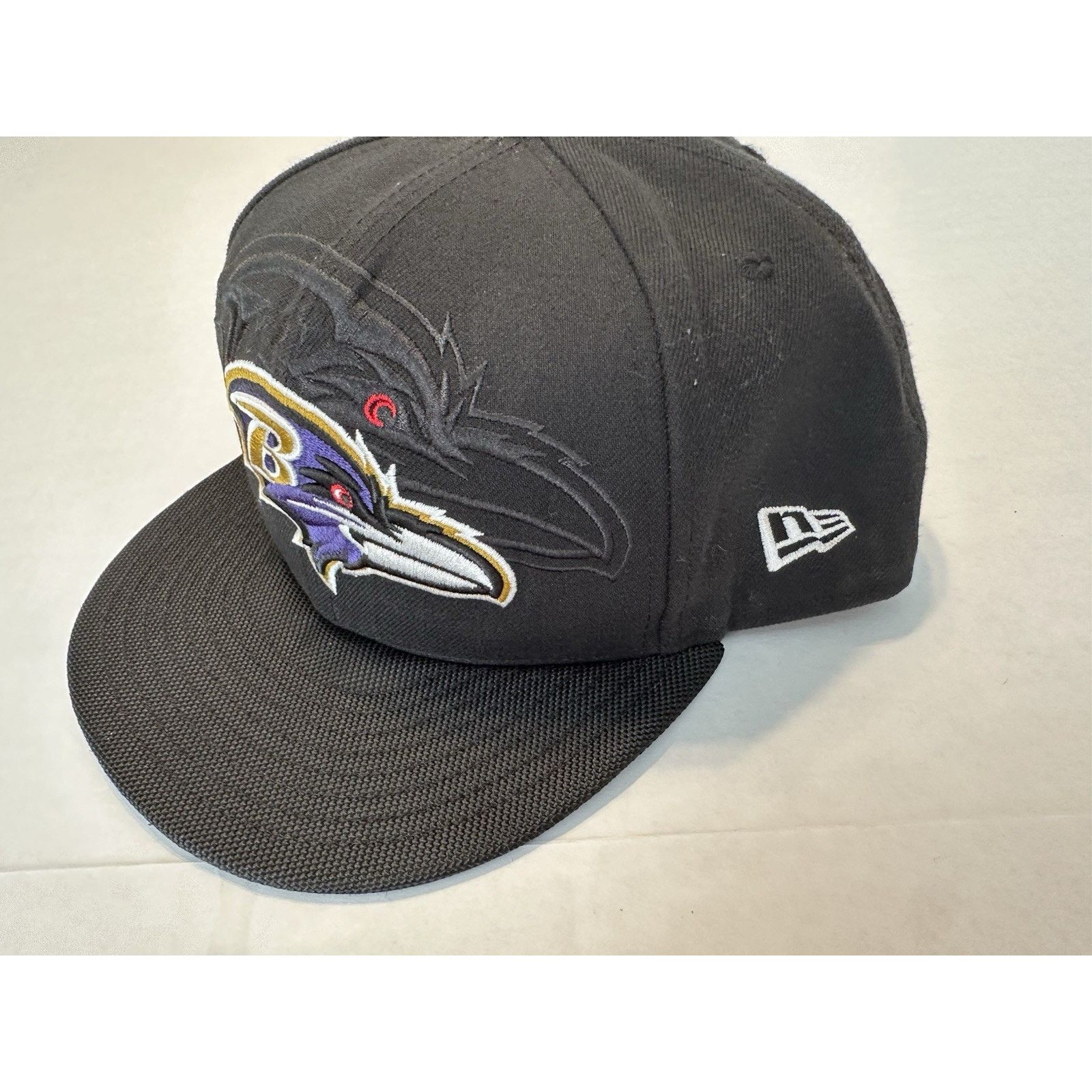 New Era New Era Baltimore Ravens 59fifty NFL sz 8 Black Football Size ONE SIZE - 3 Thumbnail