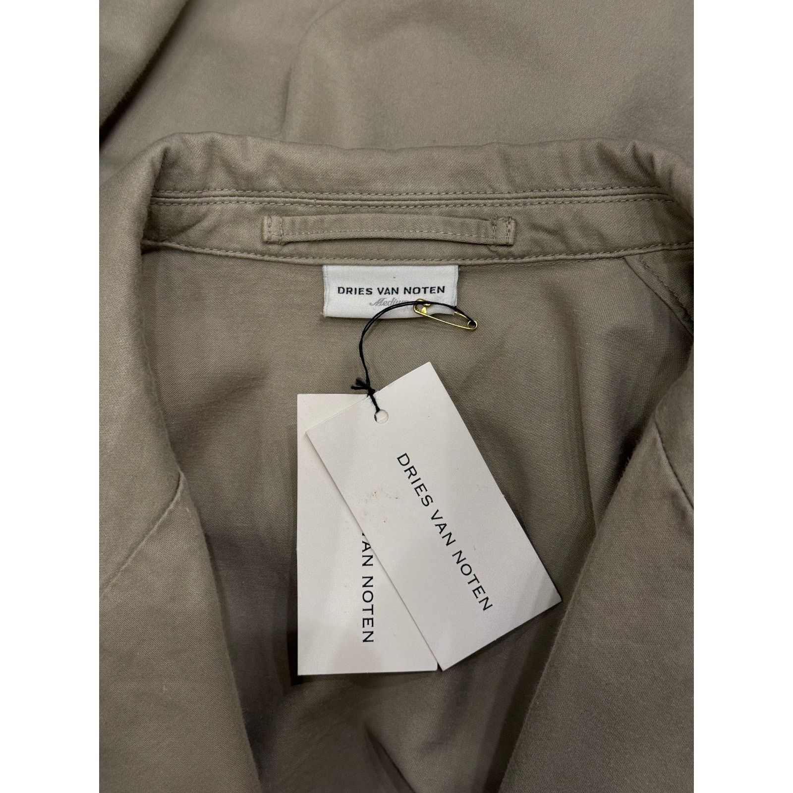 Dries Van Noten 2000s Dries Van Noten cropped military jacket -new with tags Size M / US 6-8 / IT 42-44 - 8 Thumbnail