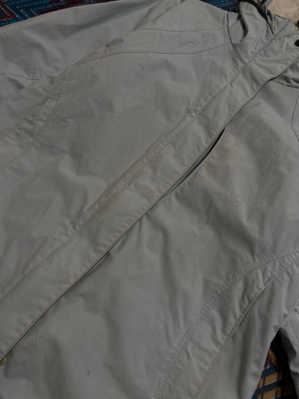 Columbia × Vintage Columbia Windbreaker Nylon Jacket Hoodie Womens Blue Size S / US 4 / IT 40 - 15 Thumbnail