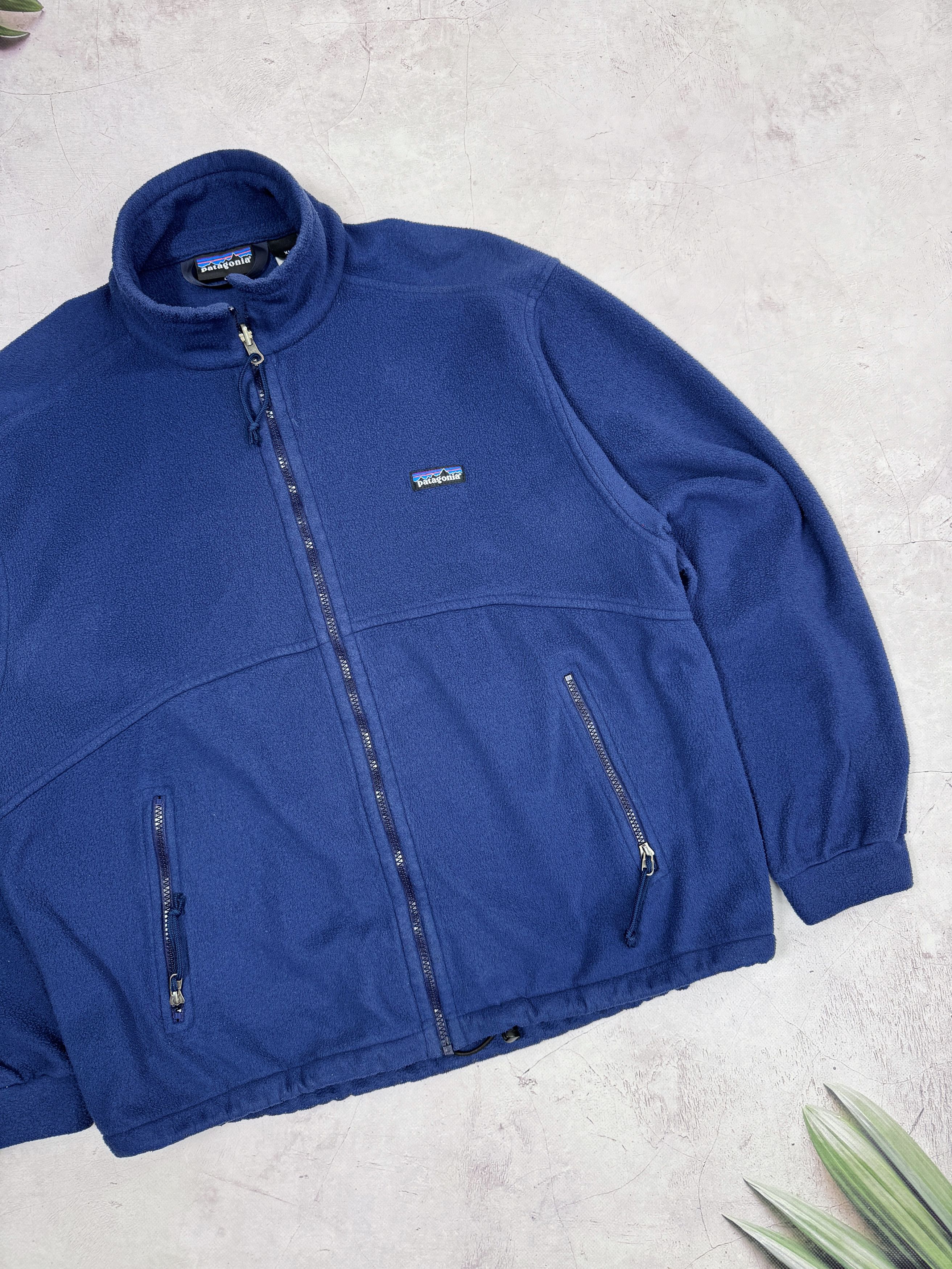 Patagonia × Vintage Vintage Patagonia Fleece Jacket Full Zip USA Size US XL / EU 56 / 4 - 4 Thumbnail