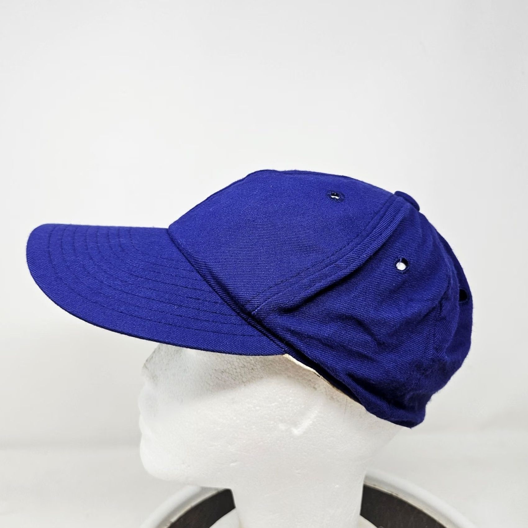 Vintage VINTAGE Blue Twill Hat Cap Baseball Fitted Mens 7 USA Solid Casual Summer Hat Men 7 Blue Twill Baseball Cap Vintage Mens Size ONE SIZE - 6 Thumbnail