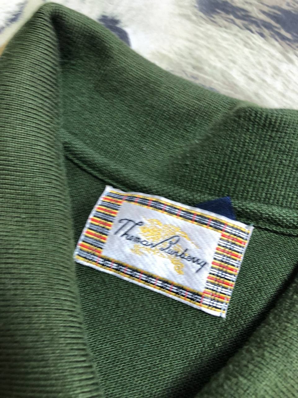 Burberry Vintage Thomas Burberry Striped Polo Size L Size US L / EU 52-54 / 3 - 2 Thumbnail