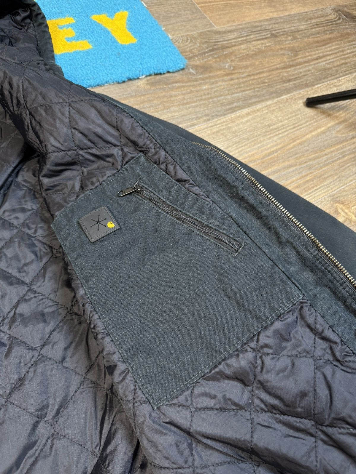 Carhartt × Vintage Vintage Carhartt Active Jacket Blue Working Jacket Size US XL / EU 56 / 4 - 11 Thumbnail