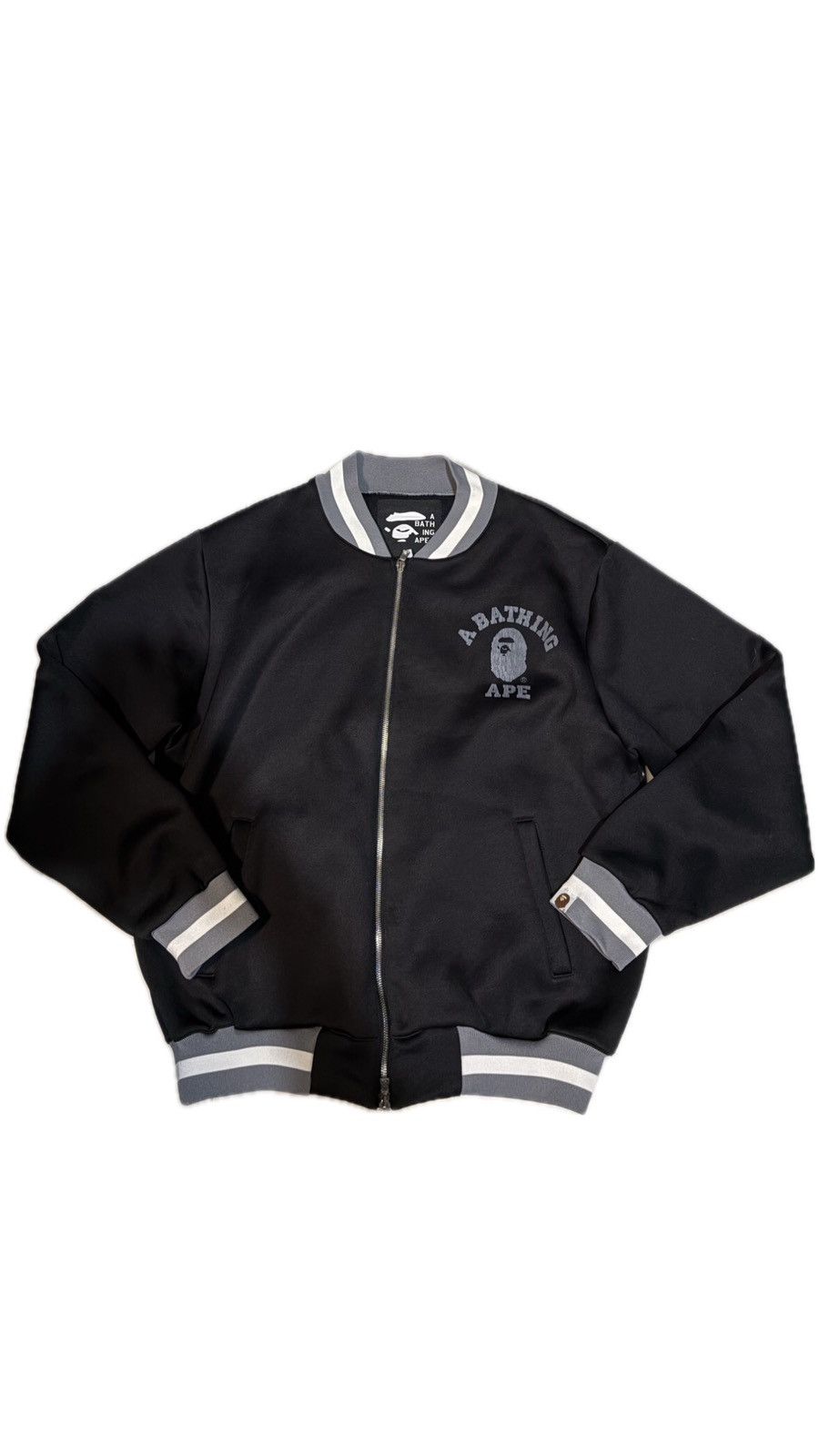 Bape × Vintage Bape OG Bape - Vintage - 2004 Line Rib Jacket Size US M / EU 48-50 / 2 - 1 Thumbnail