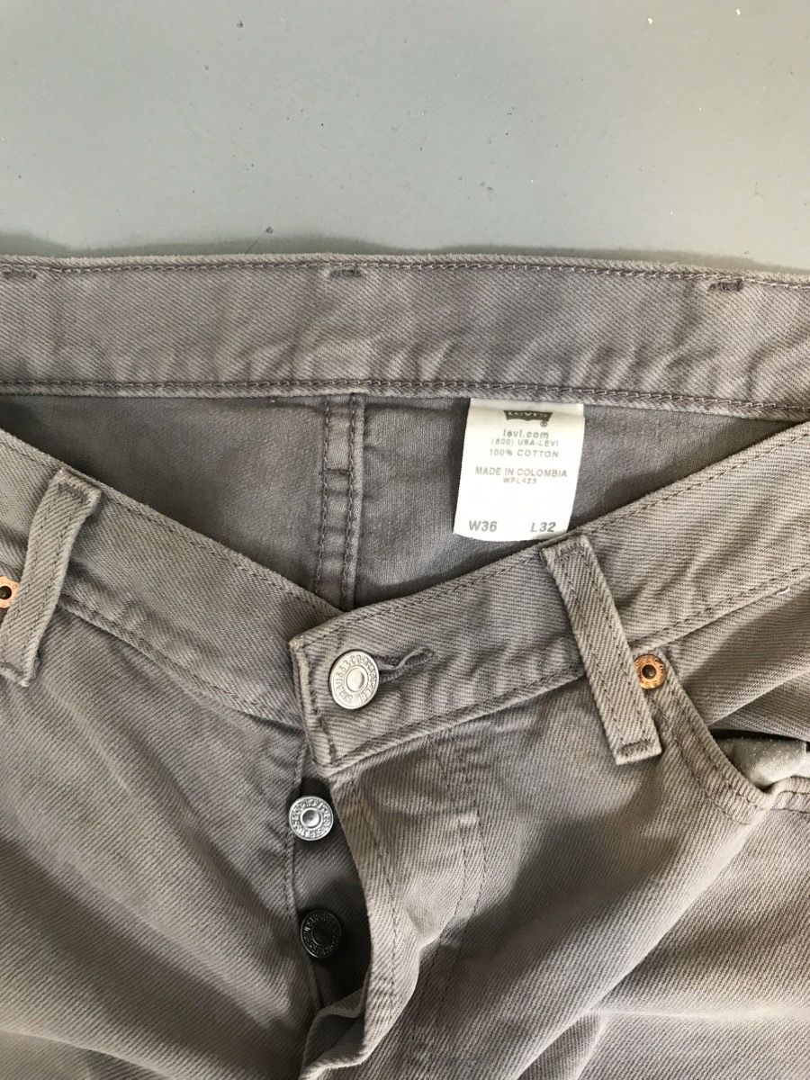 Levi's × Vintage Vintage Levi’s 501 faded rare denim Size US 37 - 4 Thumbnail