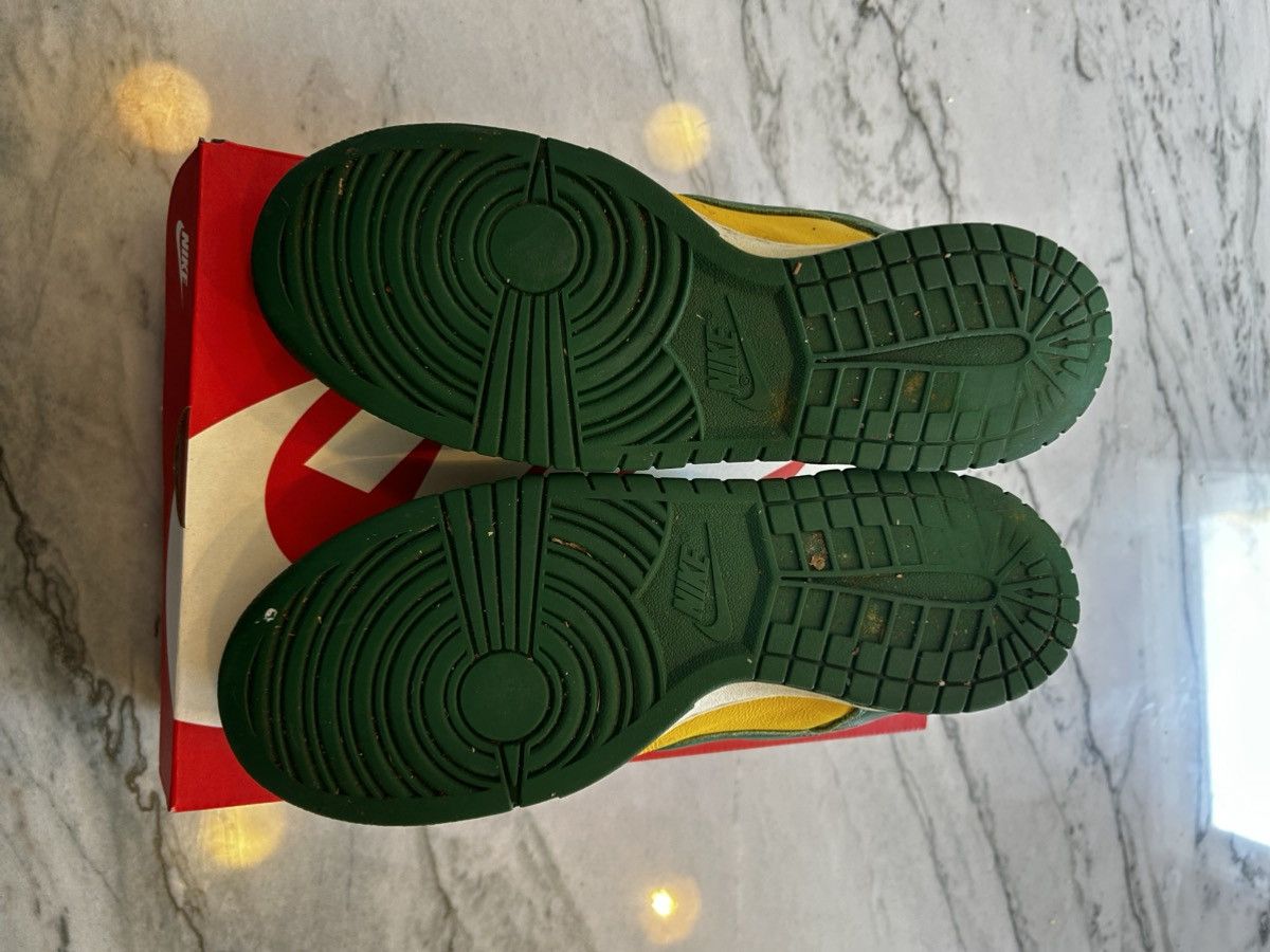Nike Dunk Low SP Varsity Maize/Pine Green “Brazil” Size US 9.5 / EU 42-43 - 7 Thumbnail