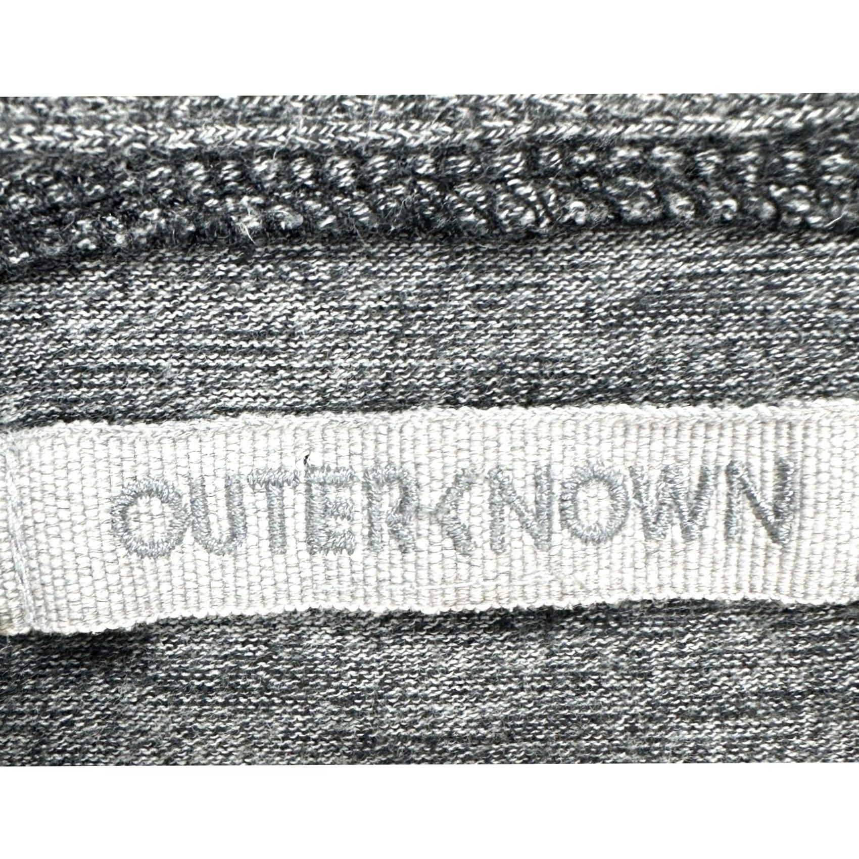 Outerknown VINTAGE Outer Known Polo Shirt Mens Large Gray Rugby Organic Cotton Size US L / EU 52-54 / 3 - 4 Thumbnail