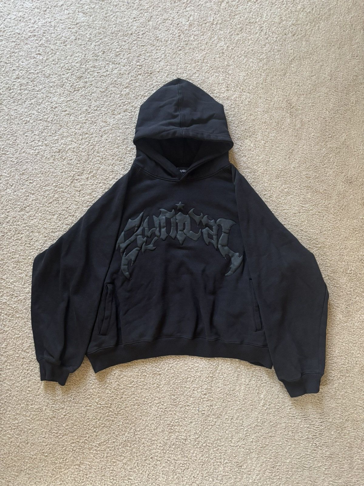 SYNICAL SYNICAL Monochrome Hoodie - Black Size US XXL / EU 58 / 5 - 1 Thumbnail