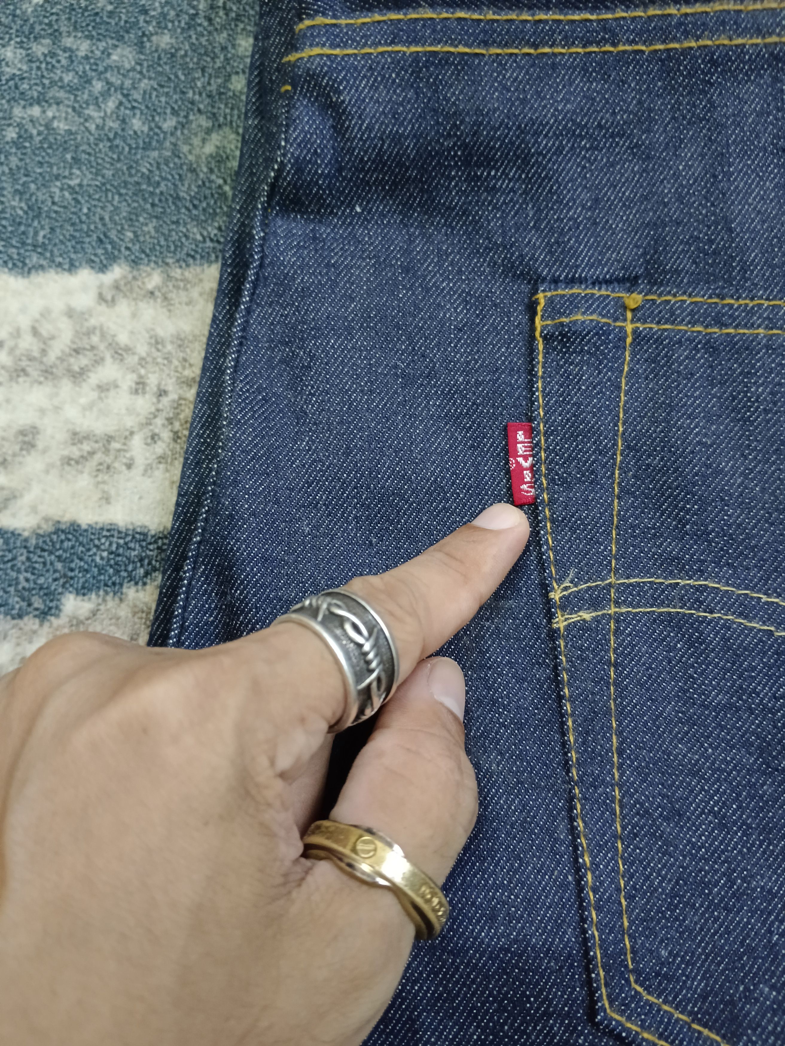 Levi's Vintage Clothing LEVIS VINTAGE DEADSTOCK 501 XX BIG E Size US 38 / EU 54 - 8 Thumbnail