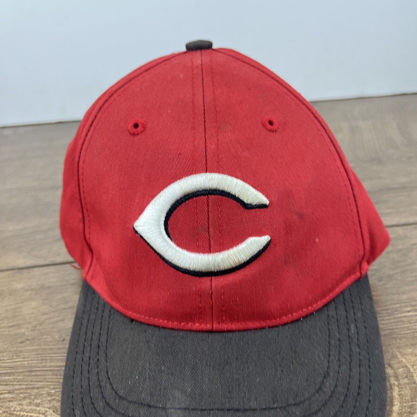 Other Cincinnati Reds Hat Twins Enterprise Red Hat Adjustable Yout Size ONE SIZE - 6 Thumbnail