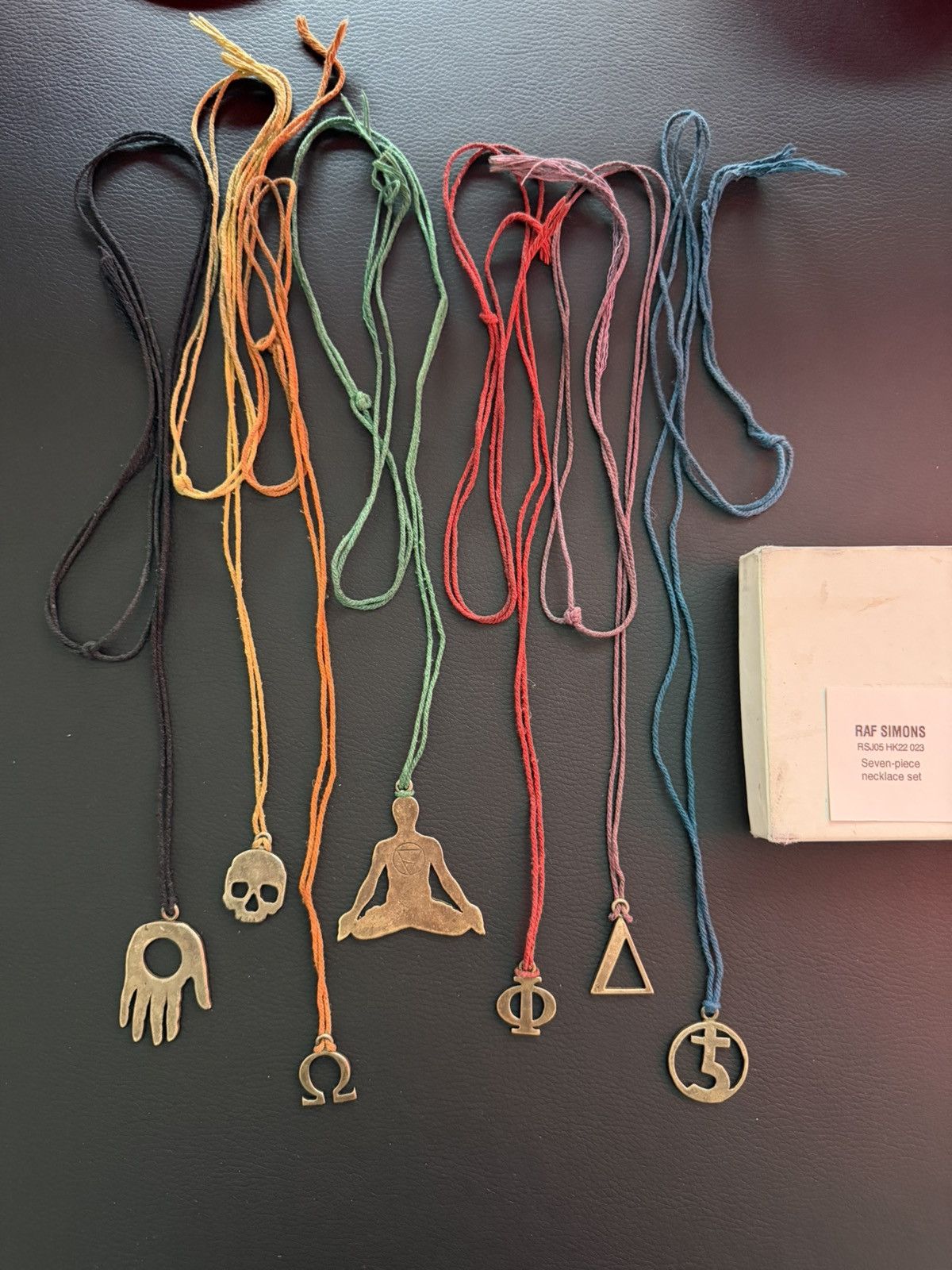 Raf Simons Raf Simons SS04 Seven Piece Necklace Set Size ONE SIZE - 1 Thumbnail