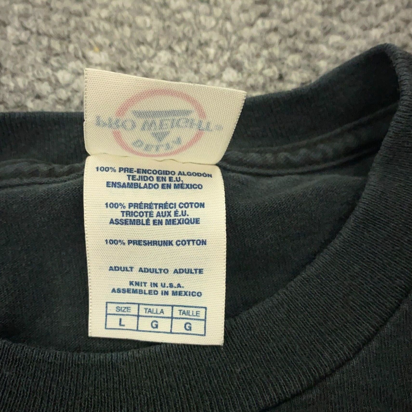 Delta AC/DC Shirt Mens Large Black For Those About To Rock Tee Rock Concert 2006 Size US L / EU 52-54 / 3 - 5 Thumbnail