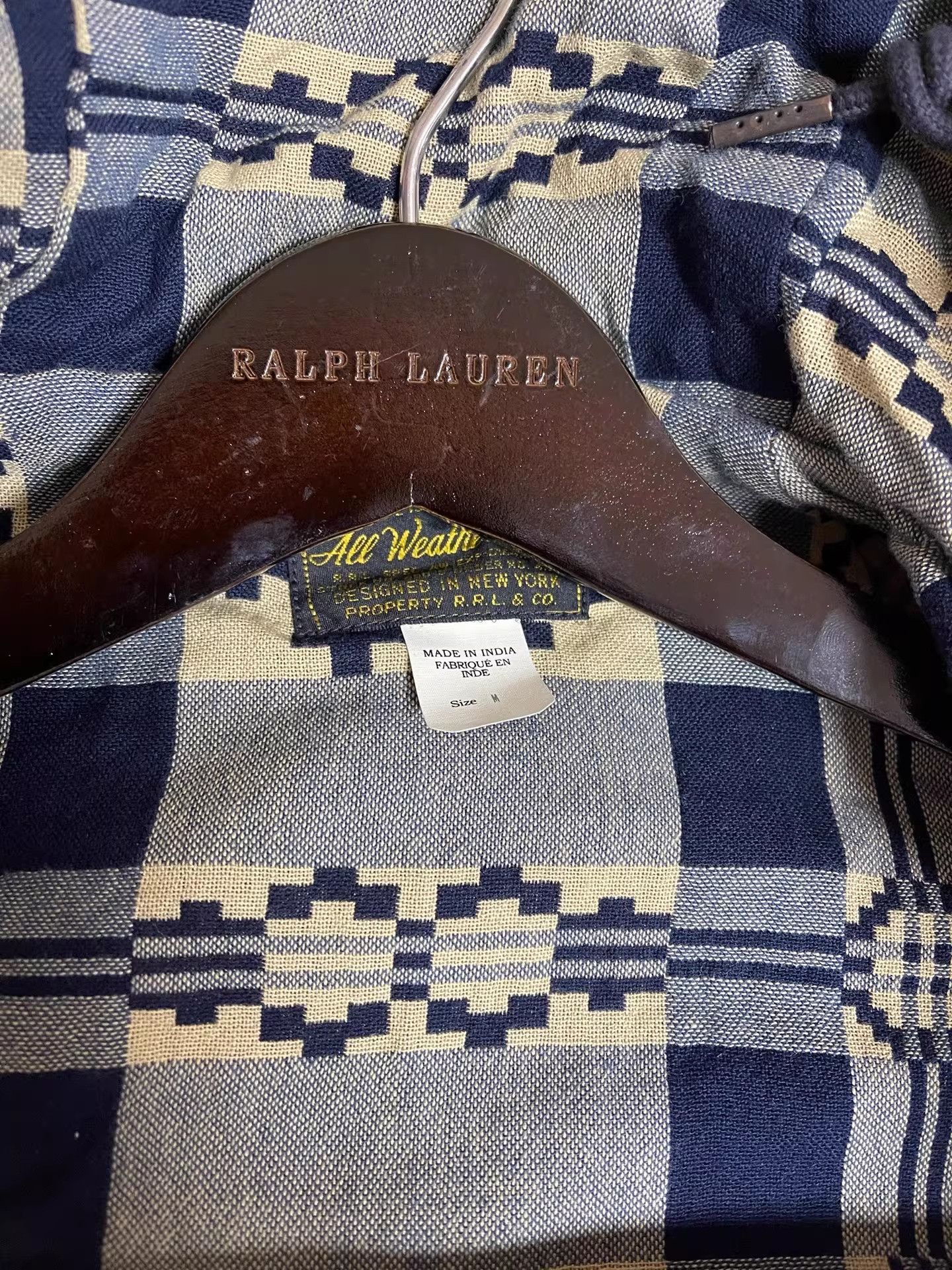 RRL Ralph Lauren RRL Vintage Waxed Hooded Trench Jacket Size US M / EU 48-50 / 2 - 6 Thumbnail