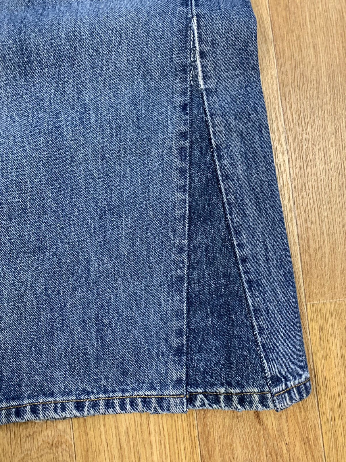 Levi's Levi’s 501 Cowboy Dirty Blue Denim Flared Jeans Size US 32 / EU 48 - 6 Thumbnail