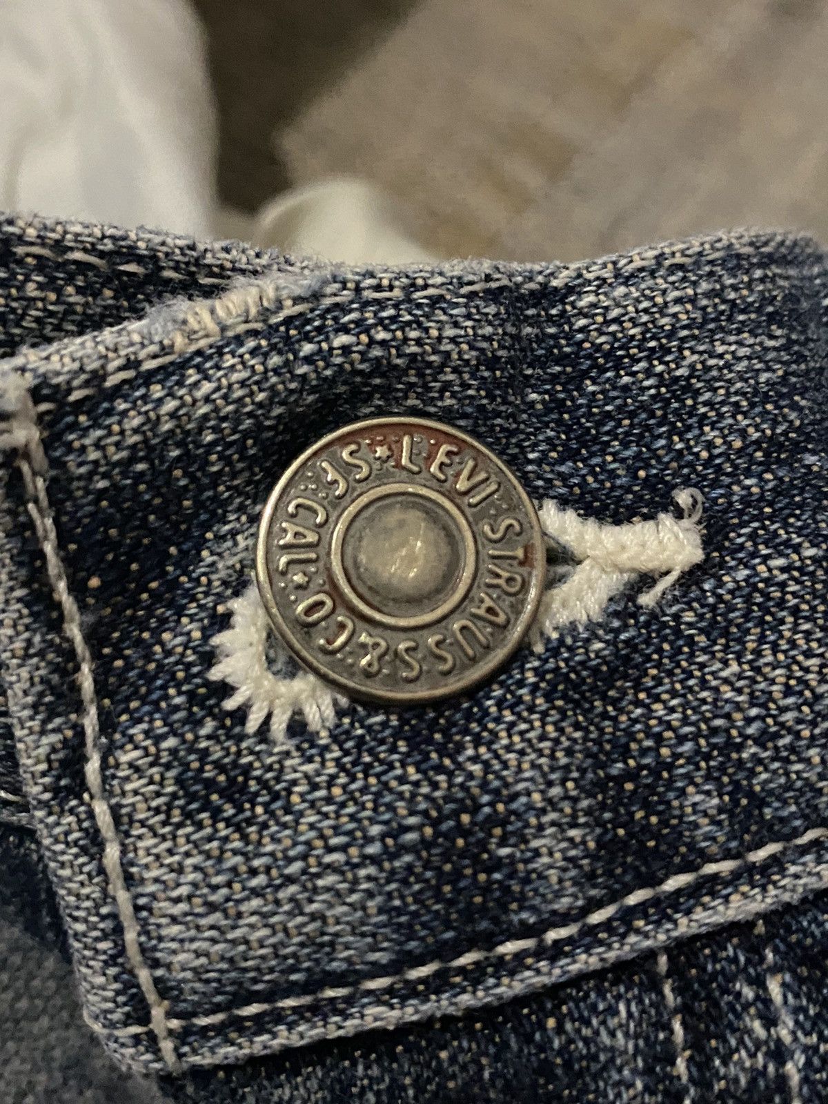 Levi's Vintage Levis 517 Flare Grey Faded Jeans Size US 32 / EU 48 - 11 Thumbnail
