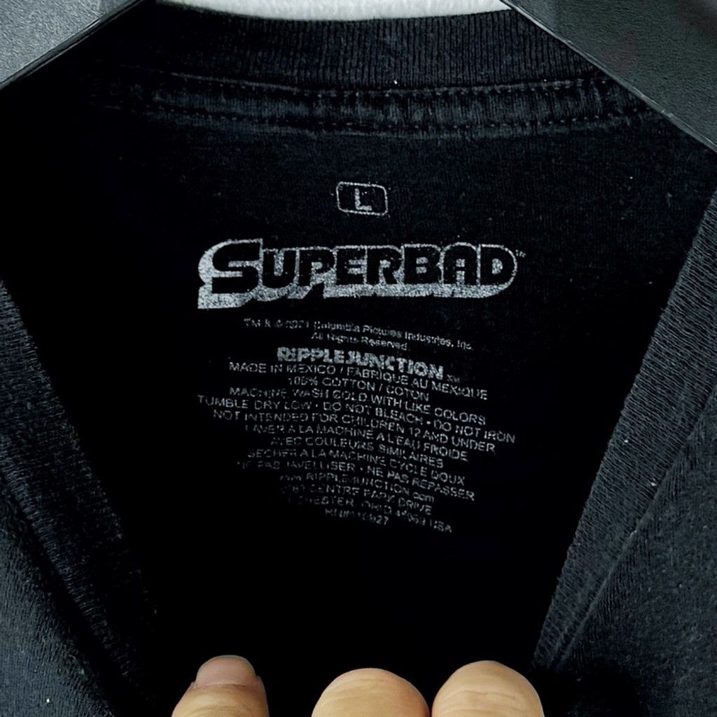 Ripple Junction RIPPLE JUNCTION SUPERBAD MOVIE Men's Black McLovin T-shirt L Size US L / EU 52-54 / 3 - 3 Thumbnail