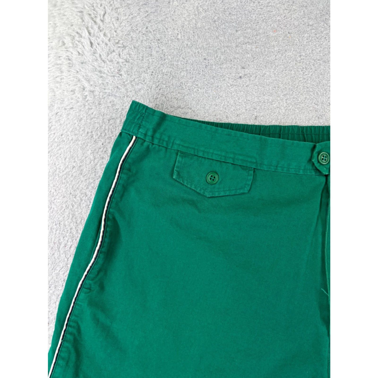 Vintage VINTAGE Polo Sport Shorts Womens 2XL Bermuda 38" Green 100% Cotton Golf Activewear Mens? Size 40" / US 18 - 6 Thumbnail