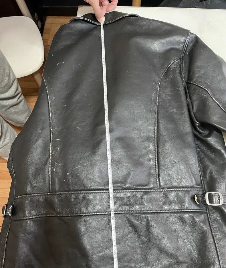 Schott Schott Heavy old leather clothes Size US L / EU 52-54 / 3 - 9 Thumbnail
