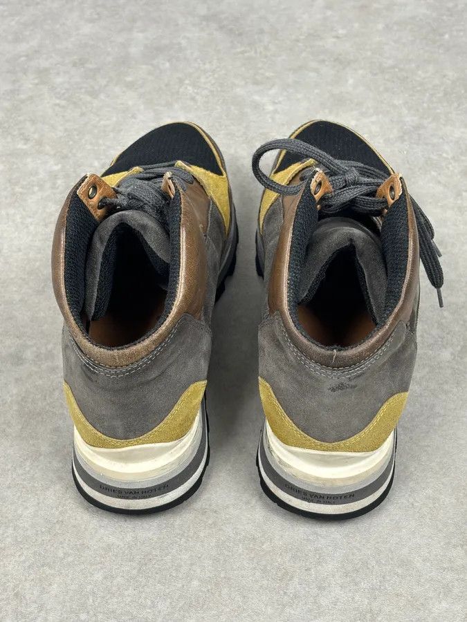 Dries Van Noten Dries Van Noten Mustard Leather Hiking Sneakers Size US 10 / EU 43 - 8 Thumbnail