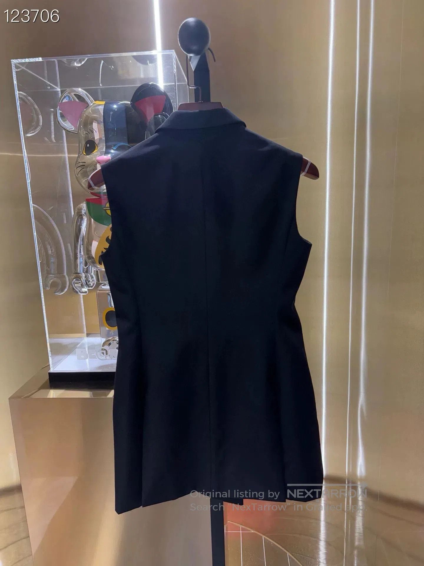 Dior Dior Black Wool Mid. Size S / US 4 / IT 40 - 2 Thumbnail