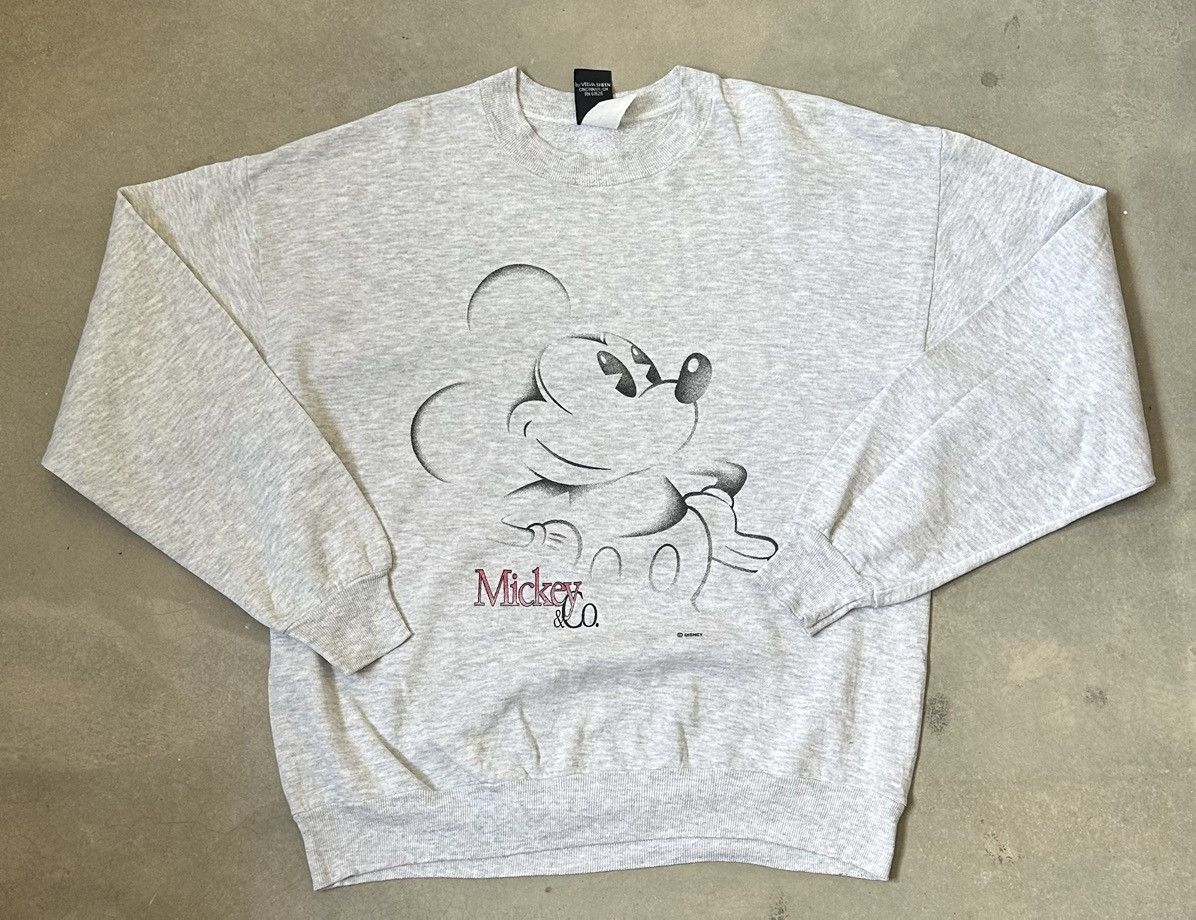 Mickey Mouse VINTAGE MICKEY MOUSE SWEATSHIRT Size US L / EU 52-54 / 3 - 1 Thumbnail