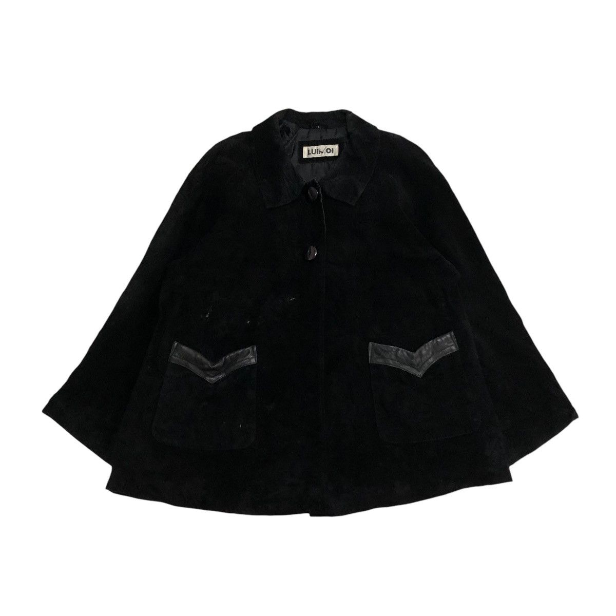 Japanese Brand 🔥VINTAGE CROPPED GENUINE LEATHER JACKET LUIMOI ISSEY MIYAKE Size US M / EU 48-50 / 2 - 1 Thumbnail