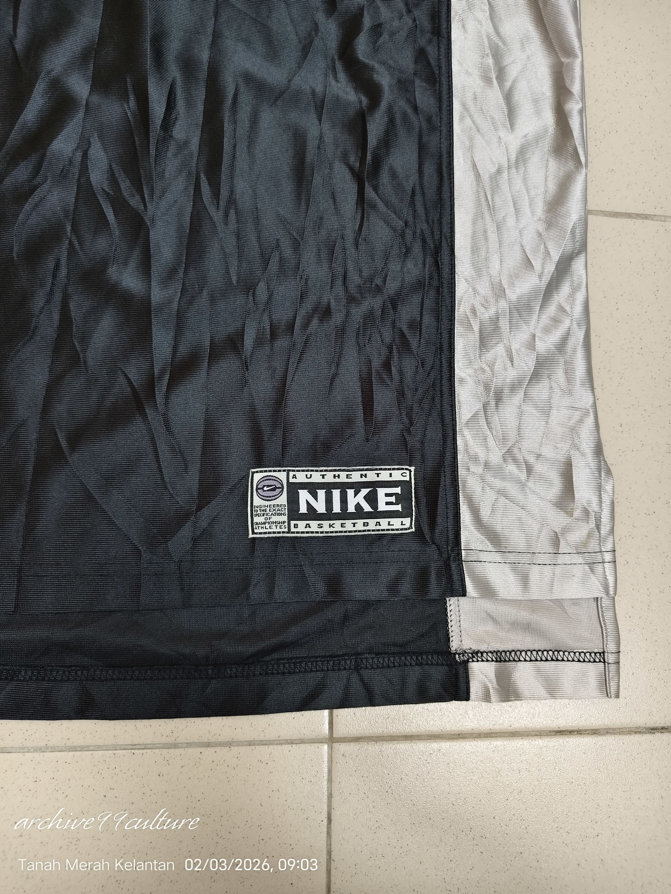 Nike Vintage 90s Nike Basketball Authentic Jersey Size US M / EU 48-50 / 2 - 5 Thumbnail