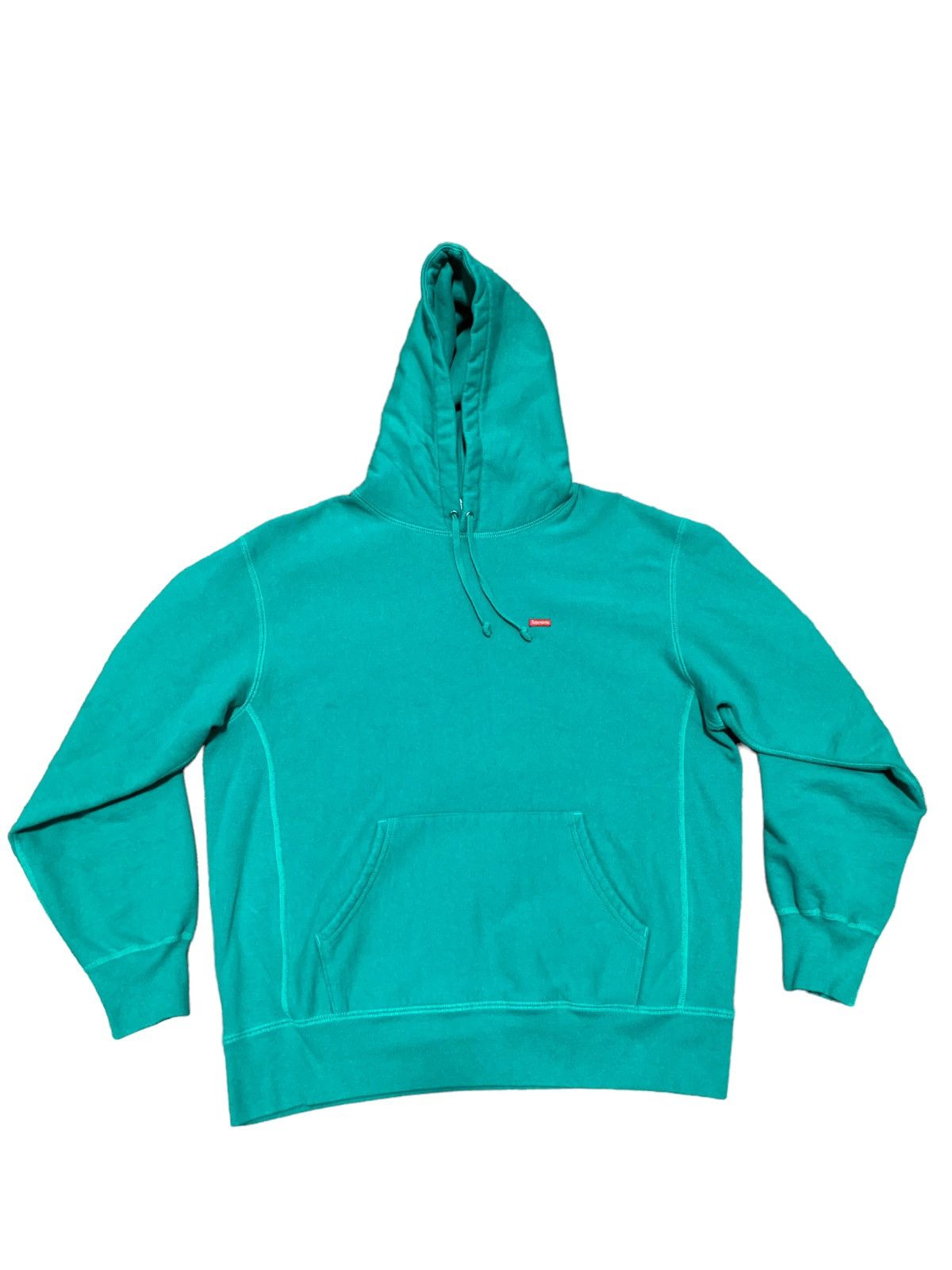 image of Supreme Hoodie Teal in Teal Green, Men's (Size Medium)