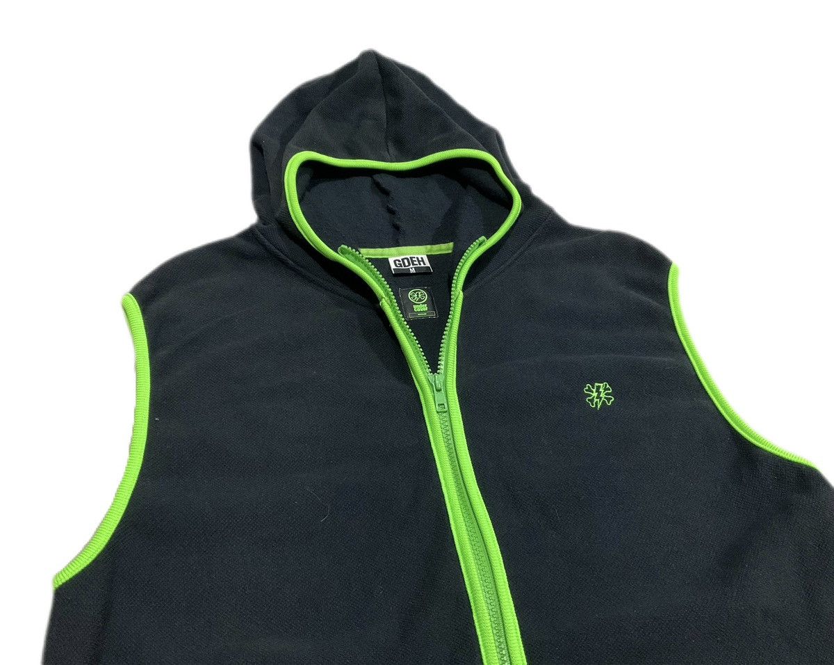 GOODENOUGH × Undercover 🔥Rare Archived Undercover x Goodenough Vest Jacket Hooded Size US M / EU 48-50 / 2 - 4 Thumbnail