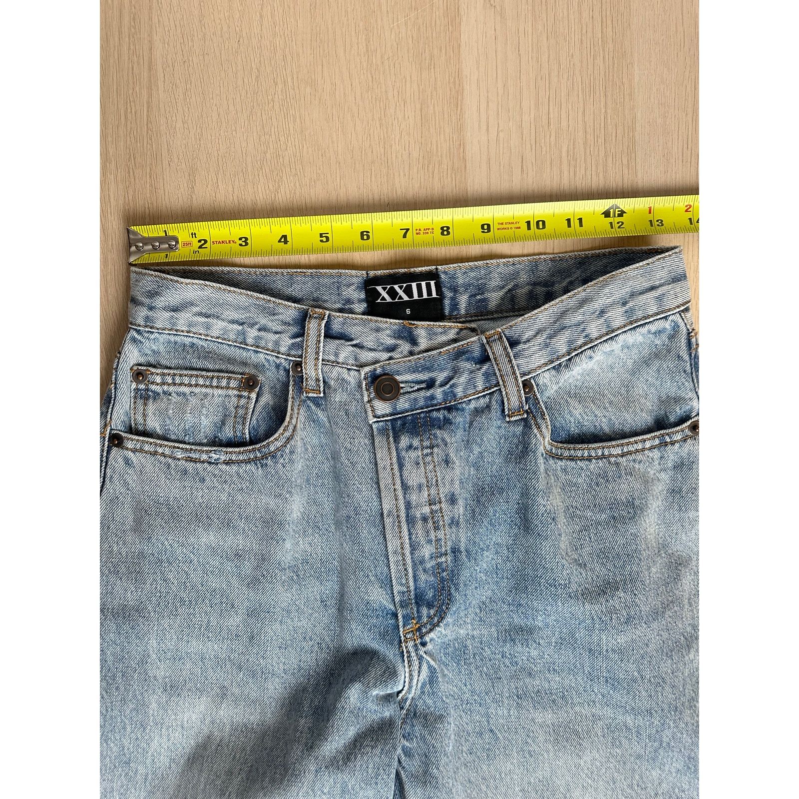 Twenty Twenty Three Brand Blue Denim - Size 6 - 100% Cotton Size 28" / US 6 / IT 42 - 6 Thumbnail
