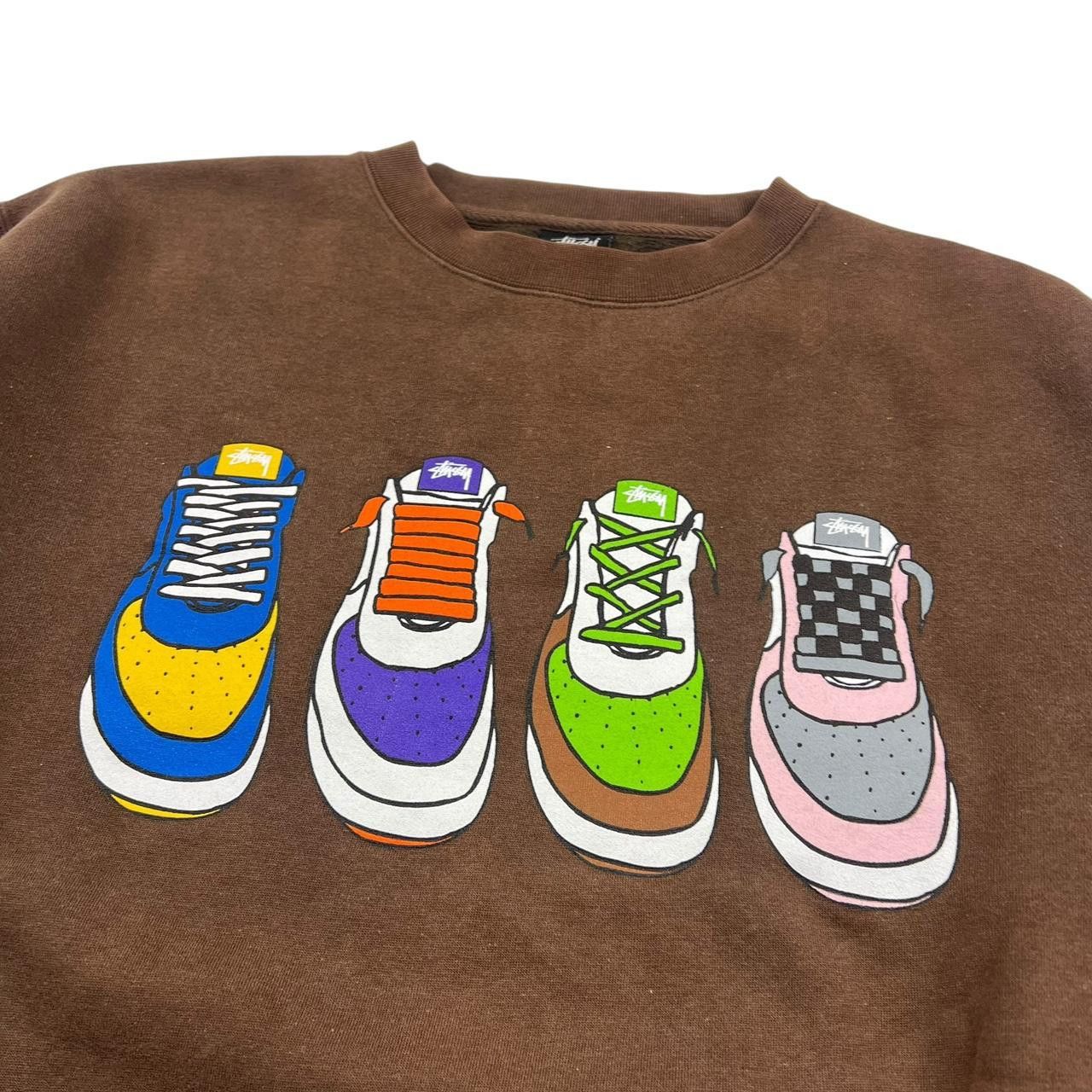 Stussy Vintage 2000s Stussy Air Force Sweatshirt - Large Size US L / EU 52-54 / 3 - 2 Thumbnail