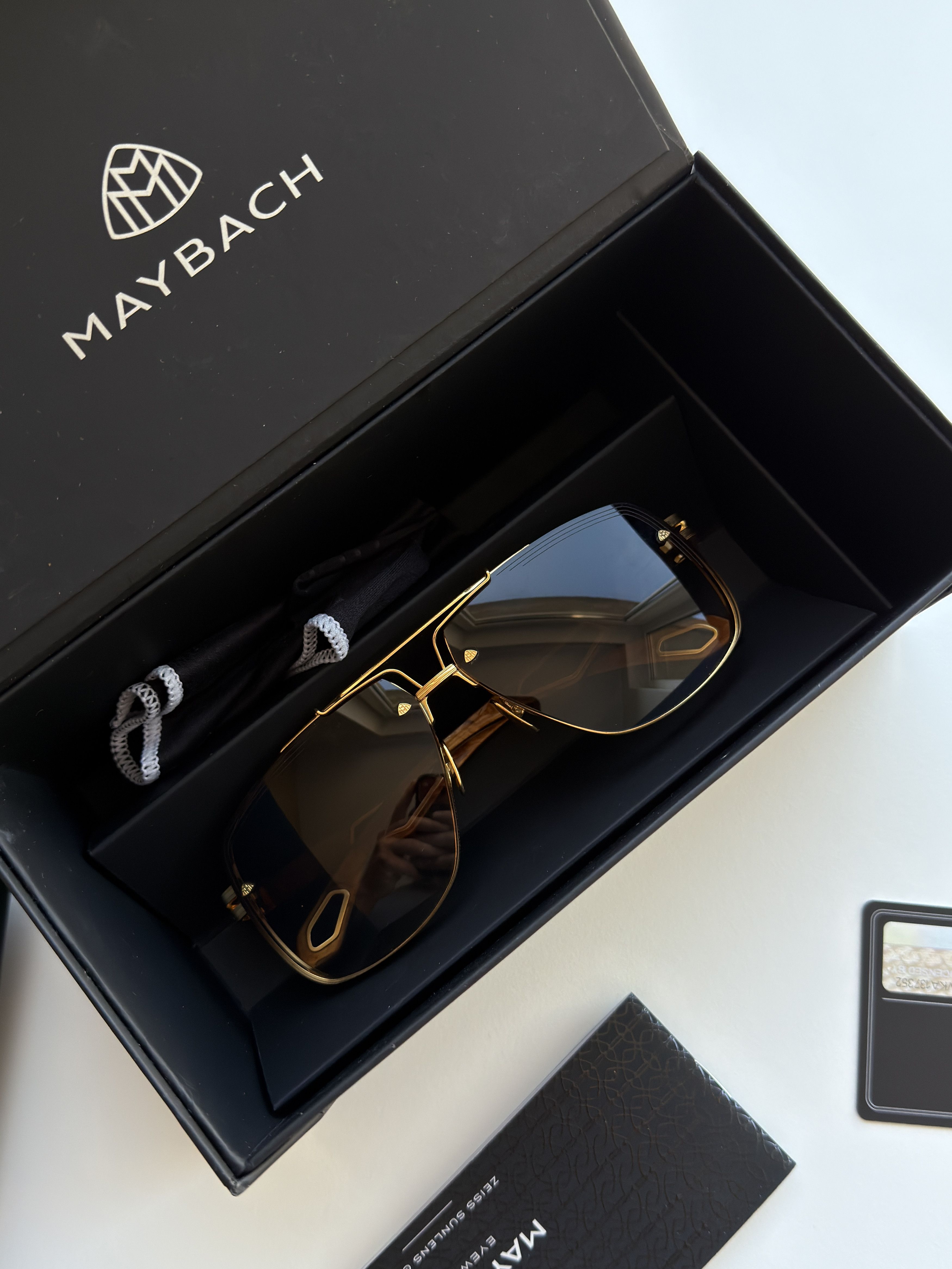 MAYBACH Eyewear Maybach President Sunglasses Size ONE SIZE - 4 Thumbnail