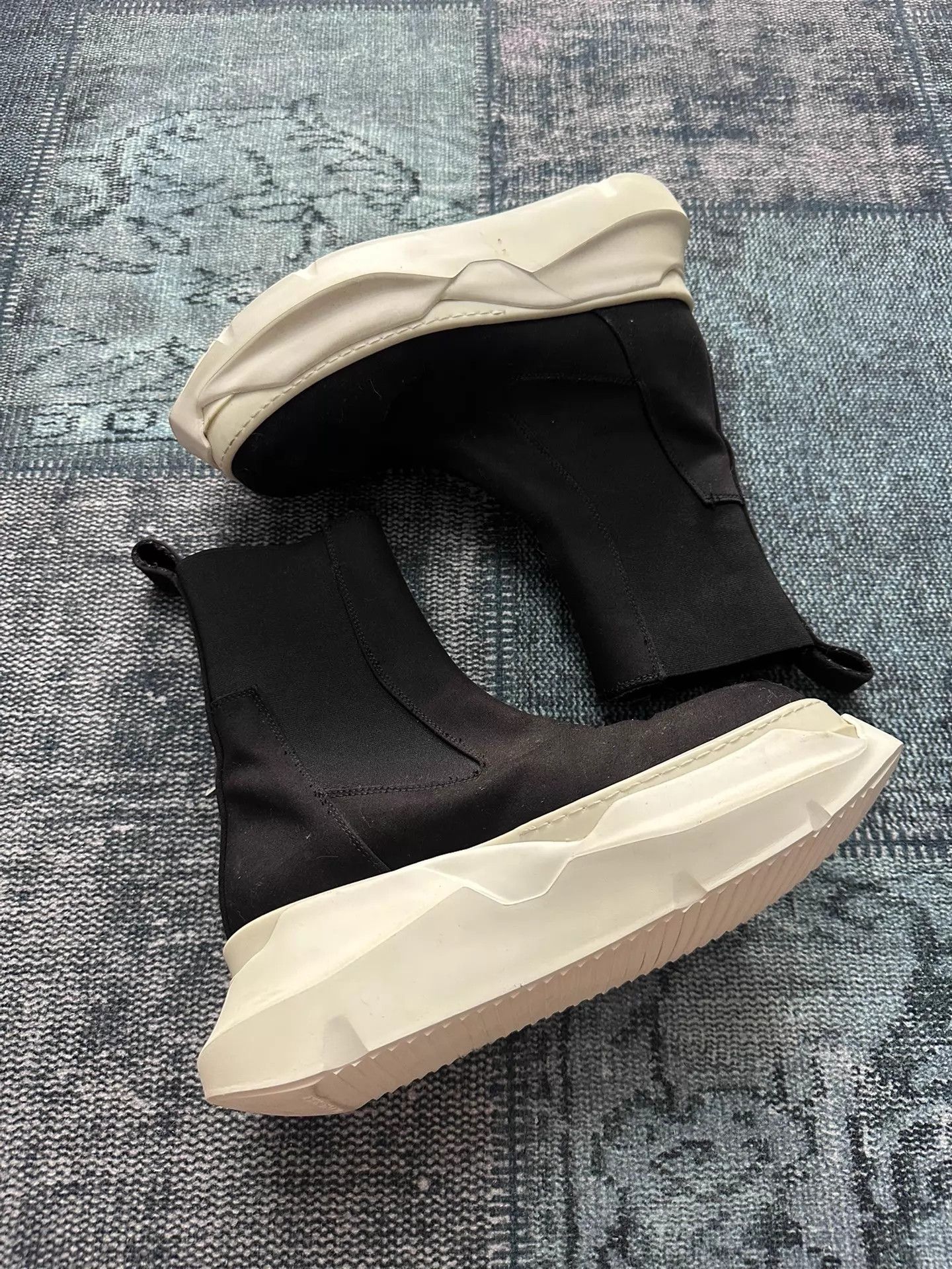 Rick Owens Rick Owens Tank High - Top Boots EU 39 Size US 6 / EU 39 - 1 Thumbnail