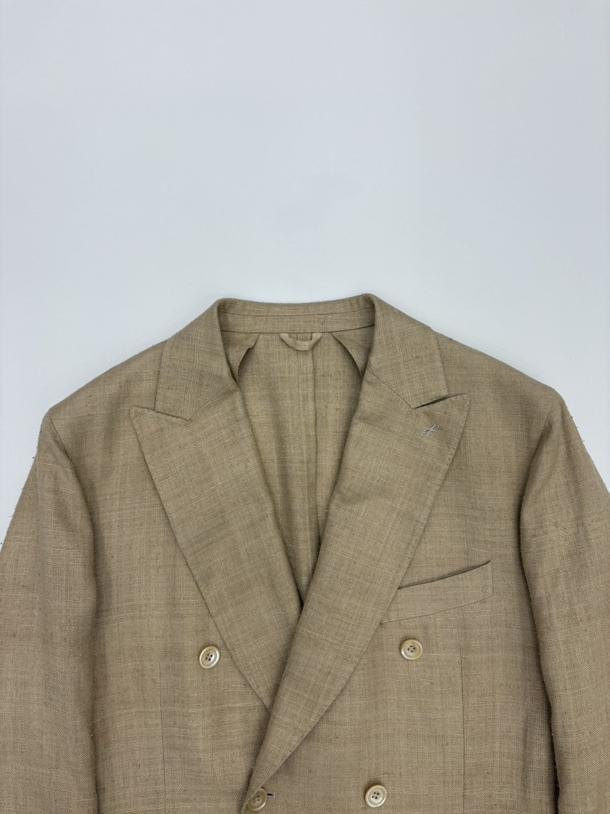 Drake's Drake's Double breasted Linen Jacket 50 Size 50R - 4 Thumbnail