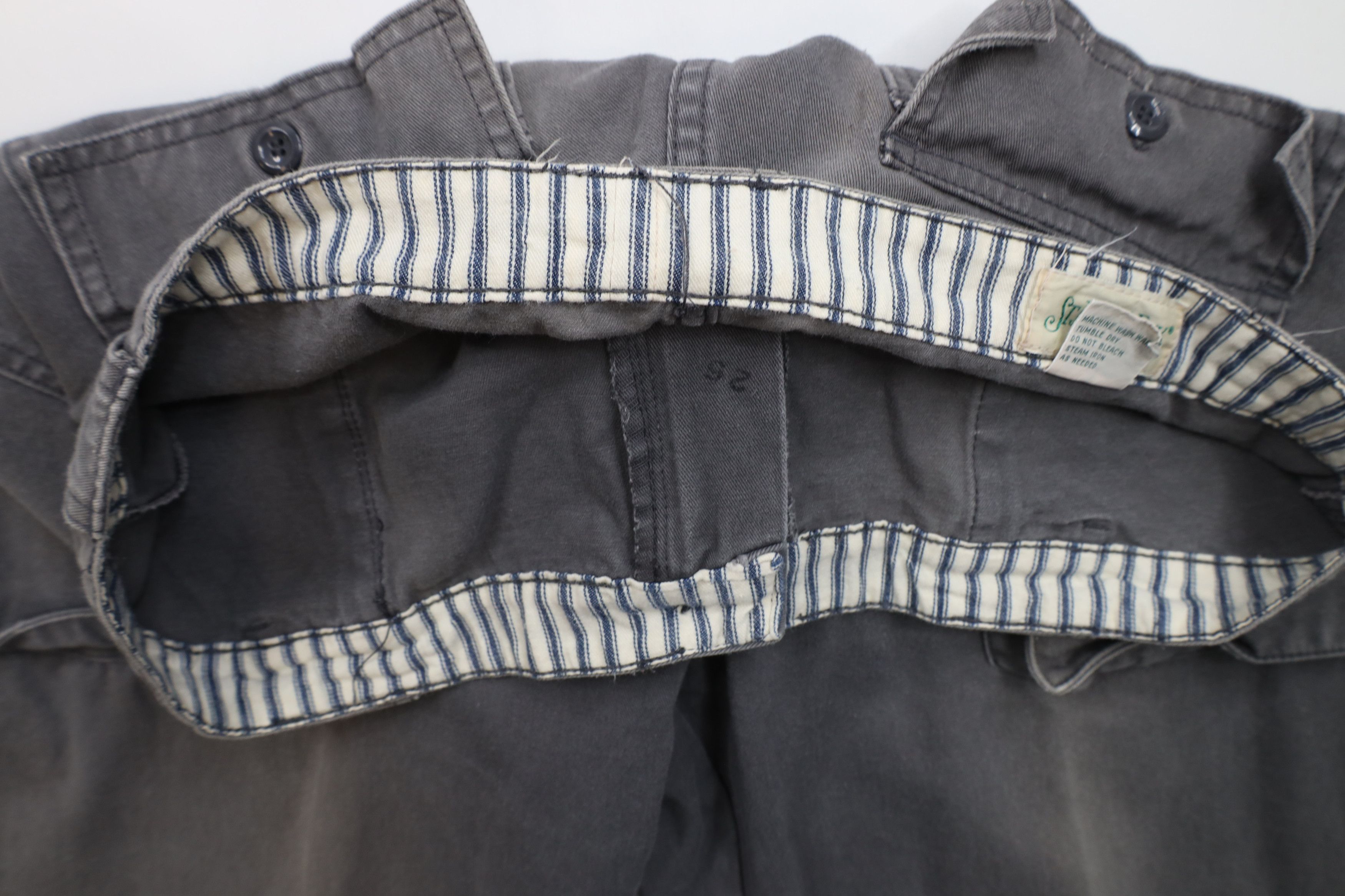 Vintage Vintage 90s Streetwear Baggy Wide Leg Cargo Pants Gray Size US 40 / EU 56 - 11 Thumbnail