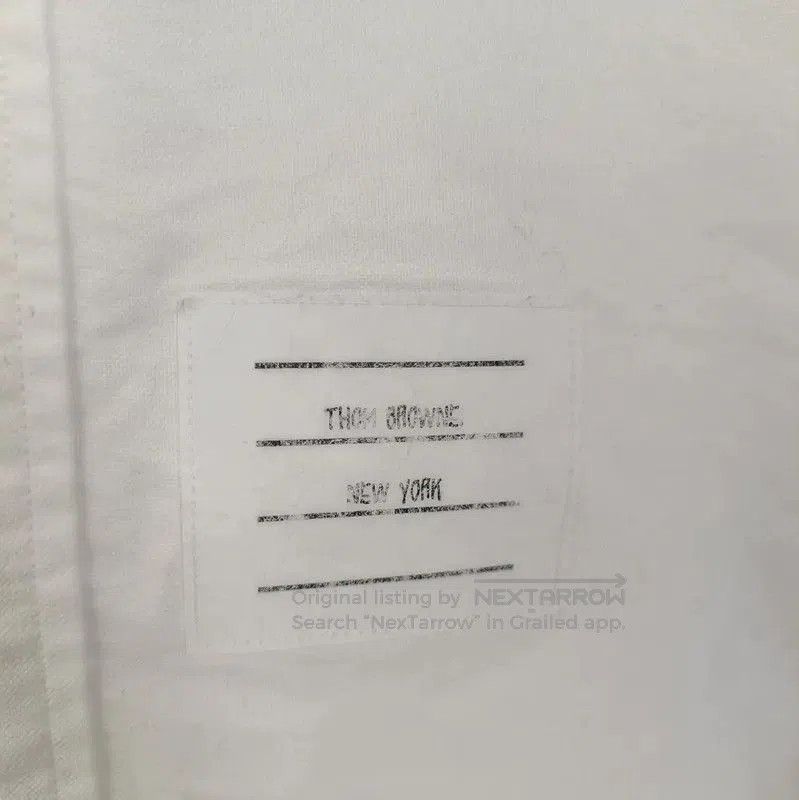 Thom Browne Thom Browne White Cotton Women's Shirt . Size L / US 10 / IT 46 - 6 Thumbnail