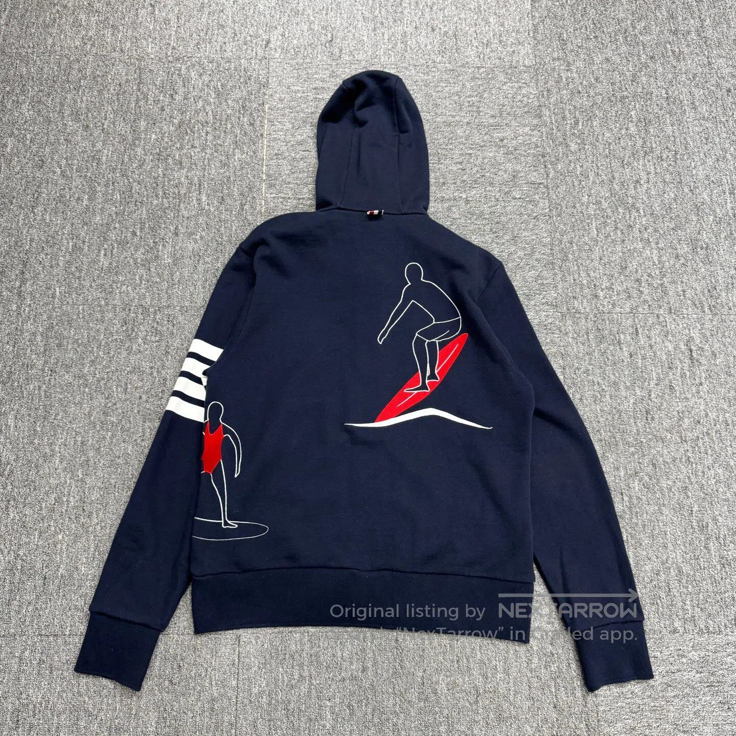 Thom Browne Thom Browne Surfing embroidery hoodie| Size US M / EU 48-50 / 2 - 2 Thumbnail