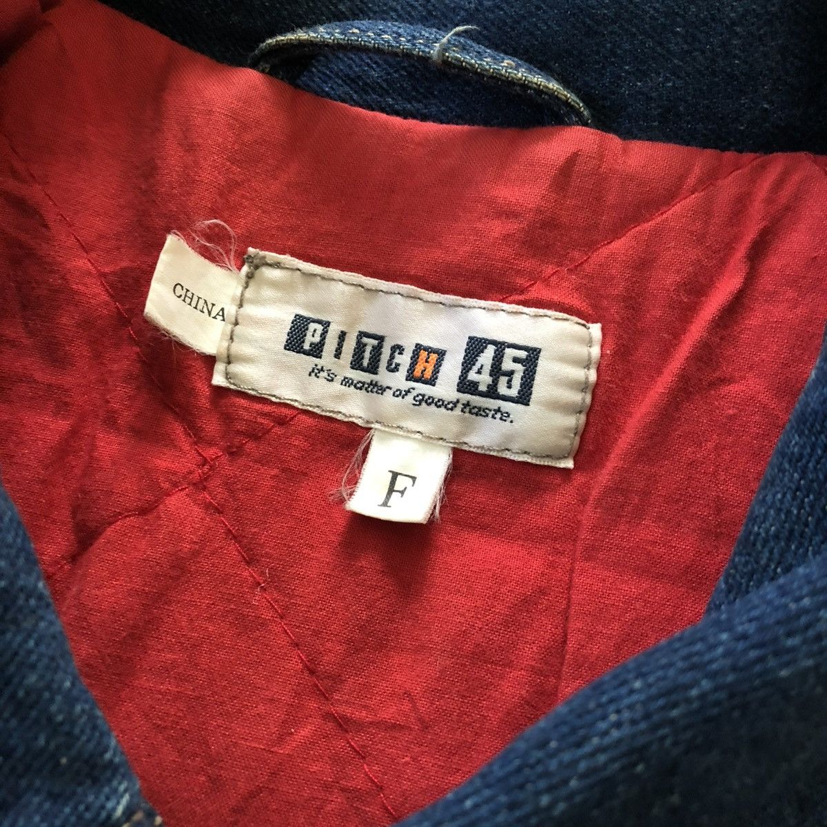 Vintage Pitch 45 Rugged Wear Buckle Back Denim Jacket Size US M / EU 48-50 / 2 - 15 Thumbnail