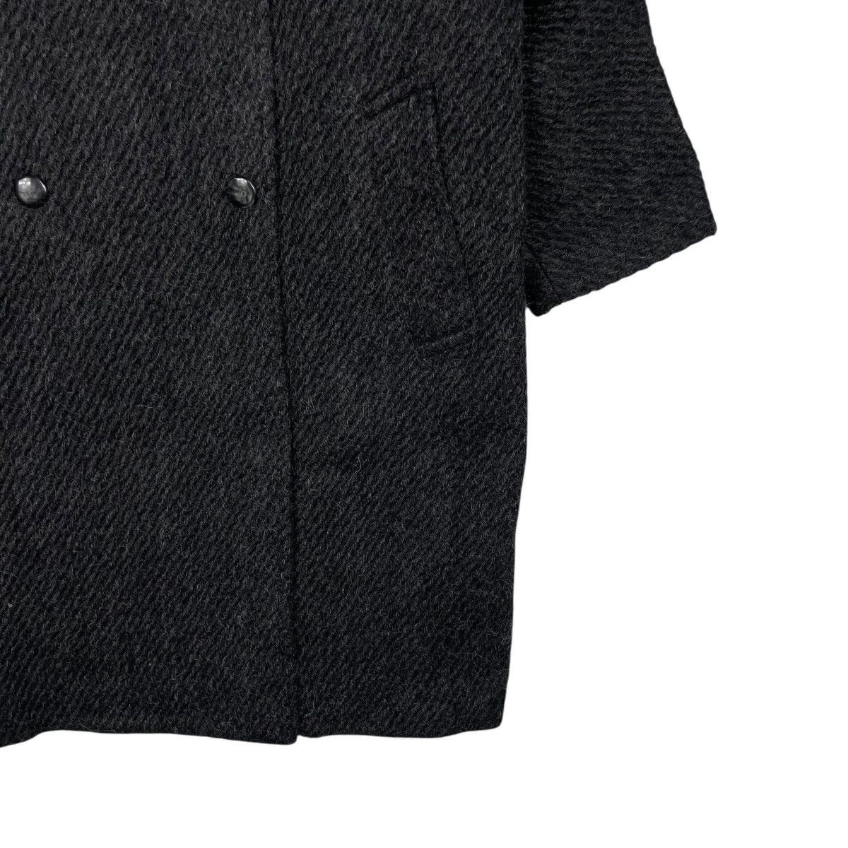 Japanese Brand Ramosport Double Breasted Wool Overcoat Size S / US 4 / IT 40 - 5 Thumbnail