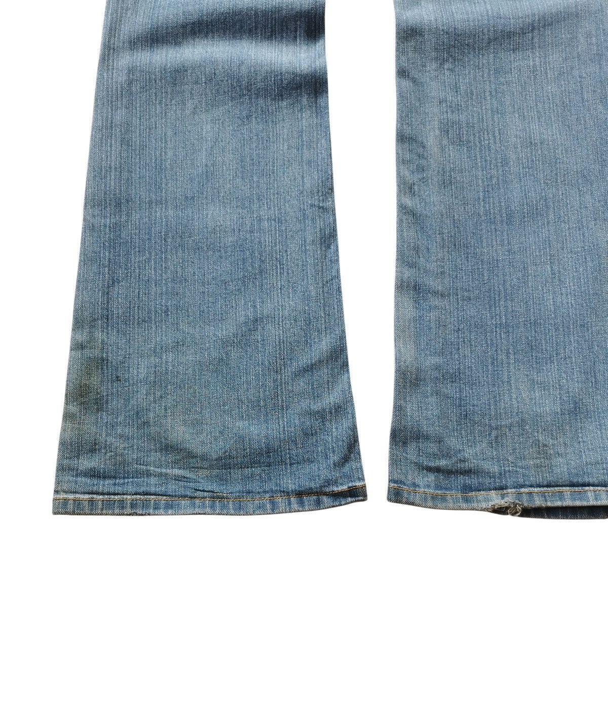 Bebe RARE Flared Bebe Denim Carmen Patchwork Jeans Size 29" - 9 Thumbnail