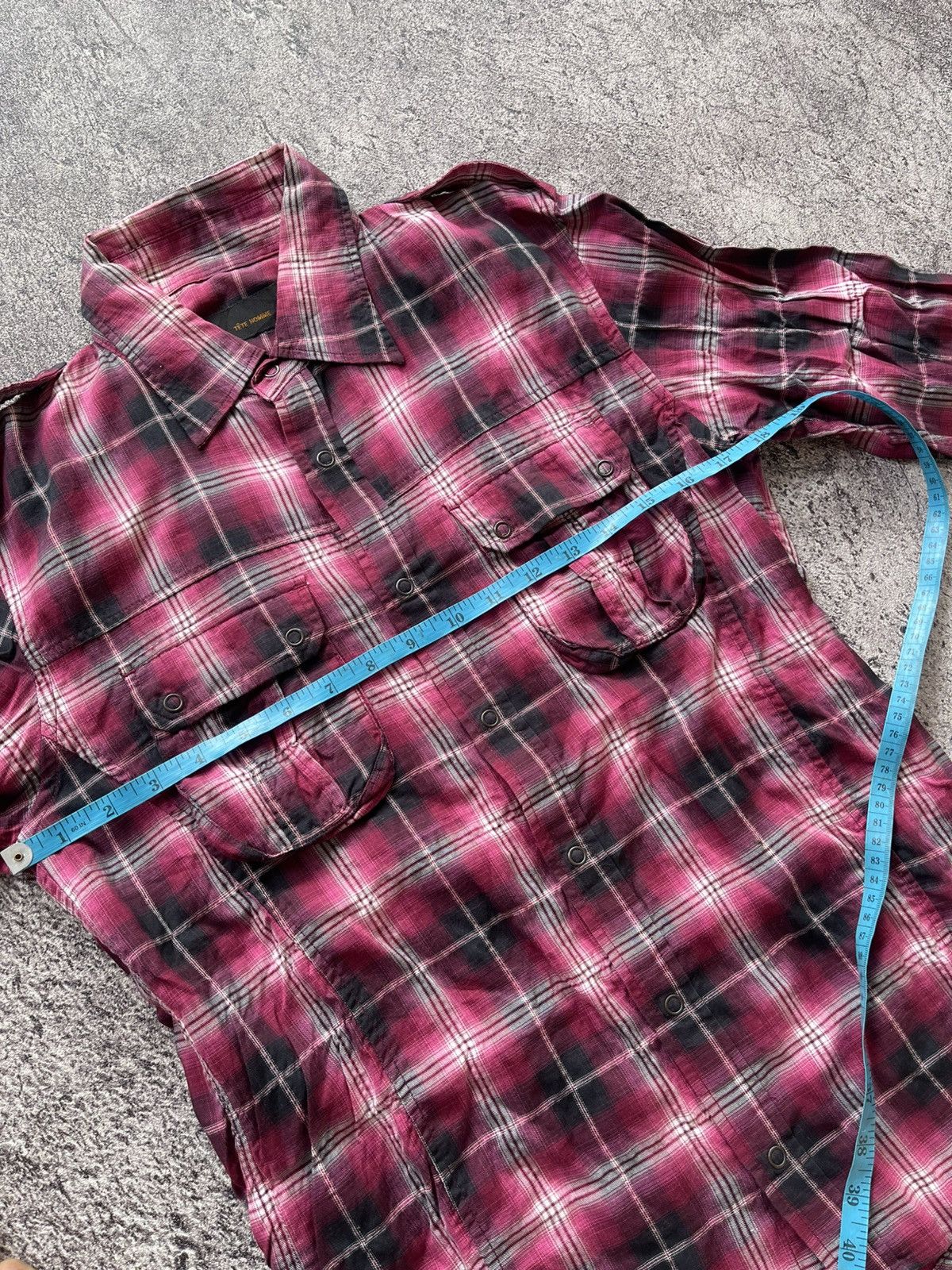 Issey Miyake Y2K ISSEY MIYAKE TETE HOMME IFSIXWASNINE SHIRT Size US M / EU 48-50 / 2 - 9 Thumbnail