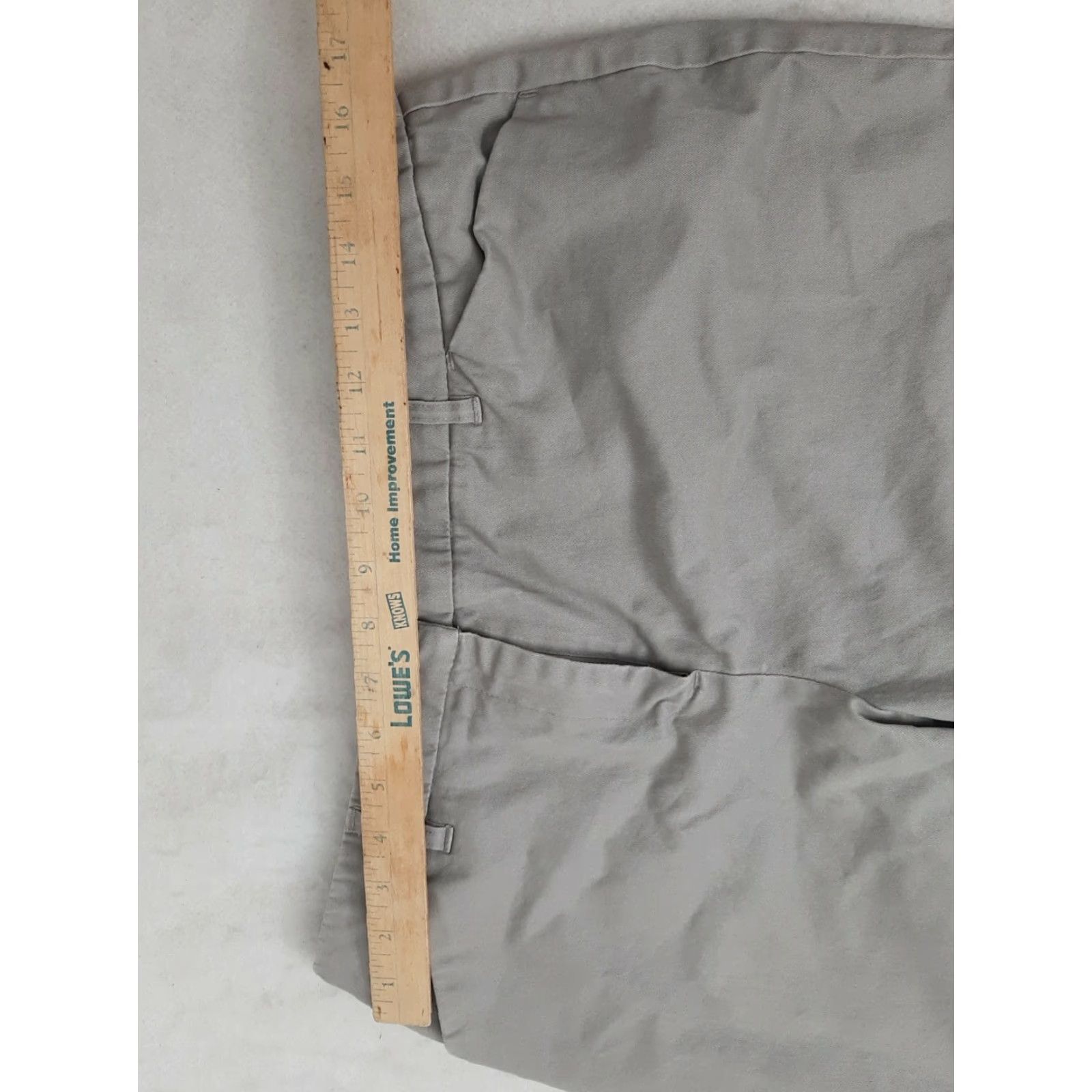 Vintage Chico's Pants Size 1.5 Short Gray Womens Carpenter Casual Zip Regular 1.5 Stain Discounted Size 26" / US 2 / IT 38 - 4 Thumbnail