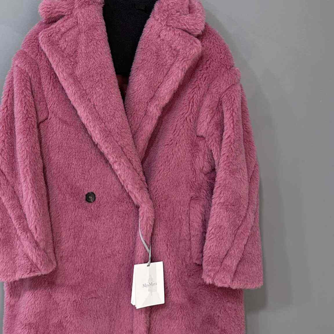 Max Mara Max Mara Long Pink Coat S Women Size S / US 4 / IT 40 - 1 Thumbnail