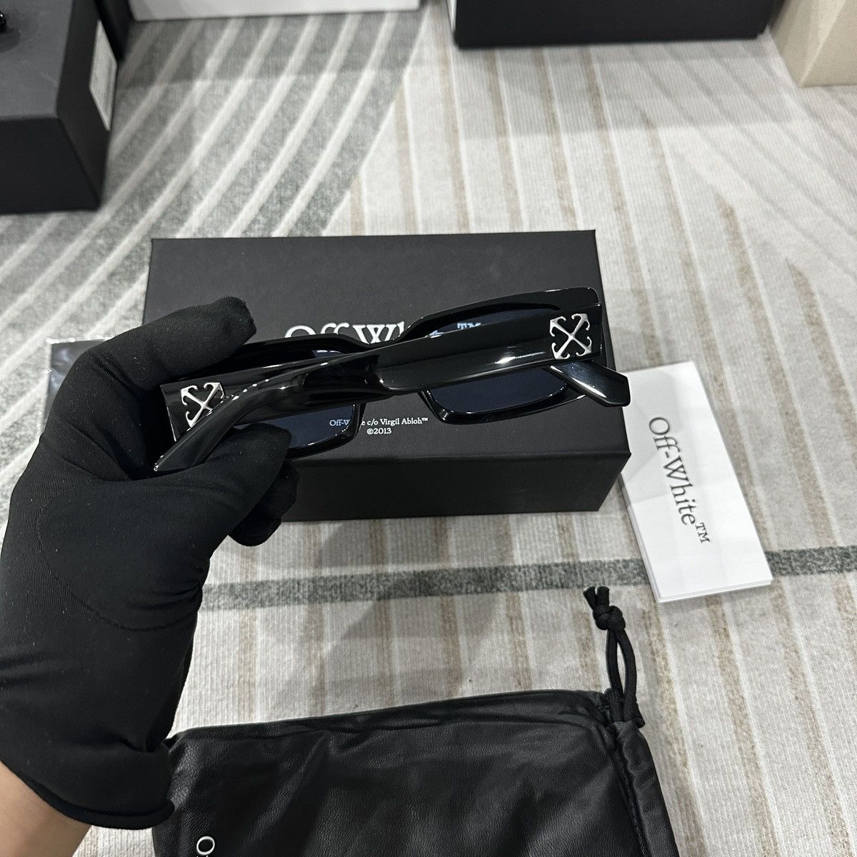 Off-White OFF-WHITE ARTHUR SUNGLASSES Size ONE SIZE - 4 Thumbnail