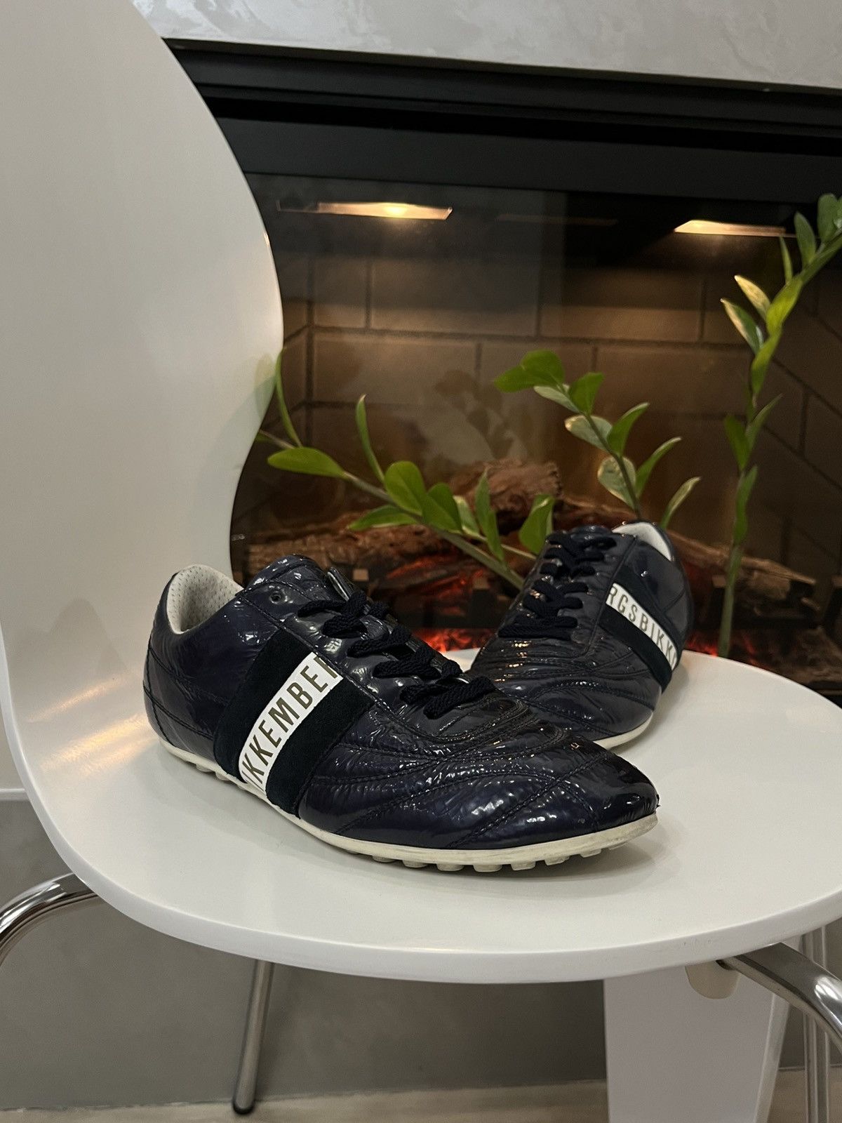 Dirk Bikkembergs 🔥Dirk Bikkembergs Sneakers 00's Soccer Boots Trainers Y2K Size US 7.5 / EU 40-41 - 2 Thumbnail