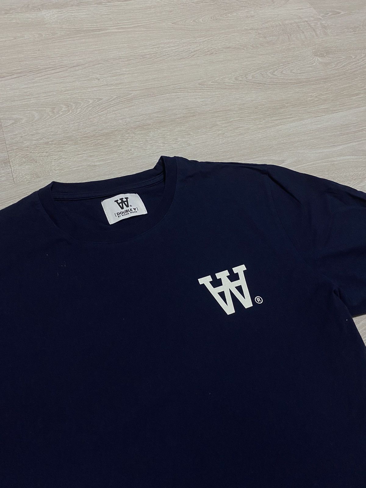 Wood Wood Wood Wood Double A T-shirt small logo size S-M Size US M / EU 48-50 / 2 - 1 Thumbnail