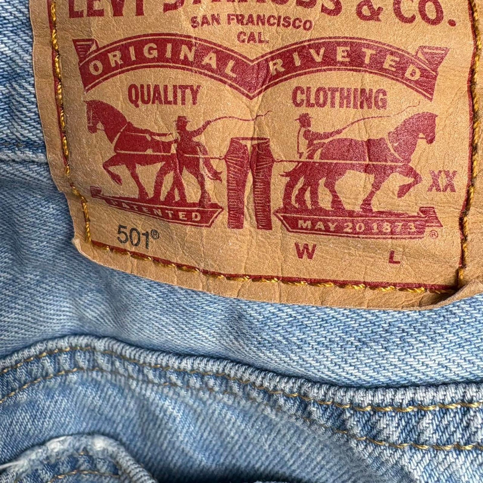 Levi's Levis denim shorts denimshorts Size 25" / US 0 / IT 36 - 3 Thumbnail