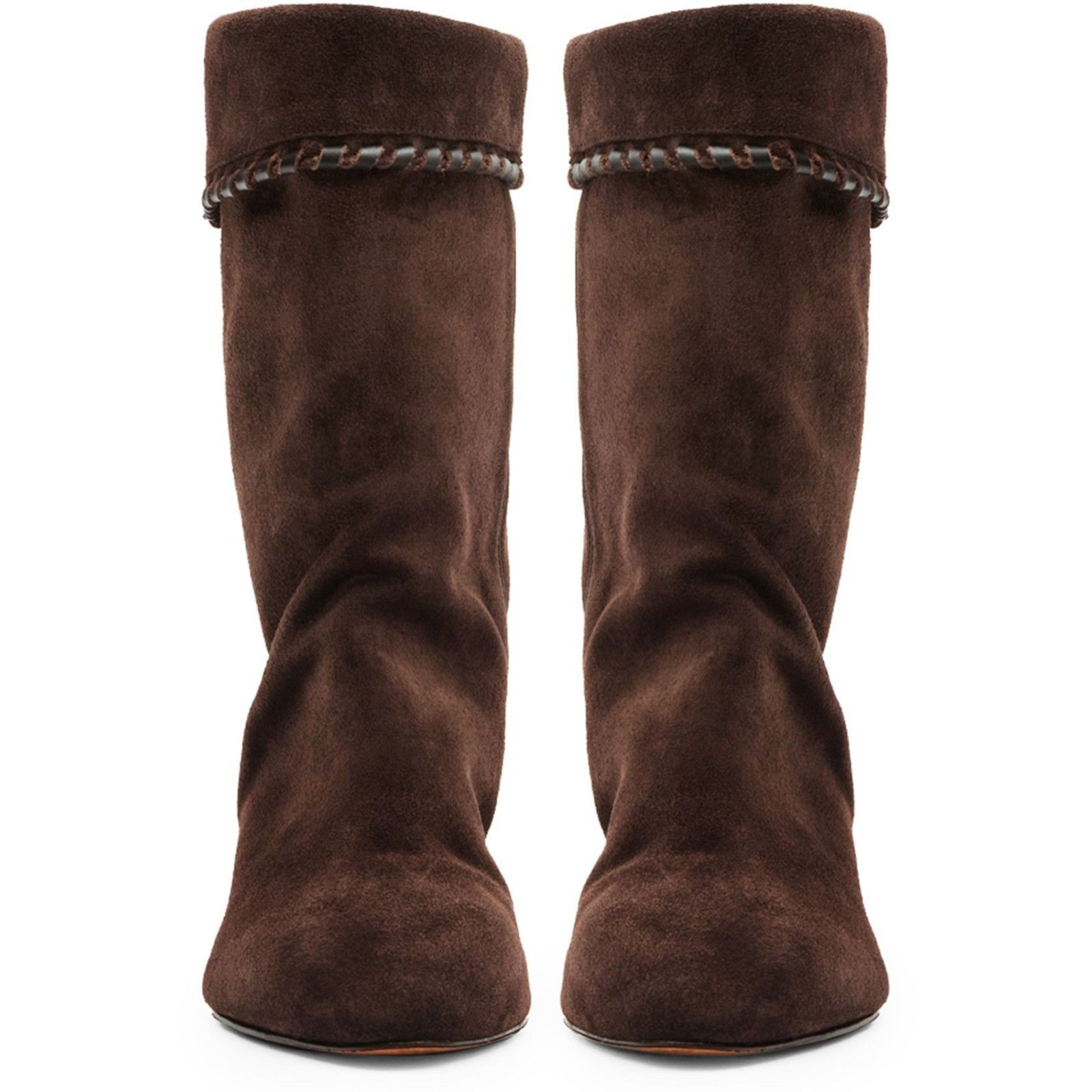 Isabel Marant ISABEL MARANT Dalby Chocolate Ankle Boots New & Authentic (W Size US 9 / IT 39 - 4 Thumbnail