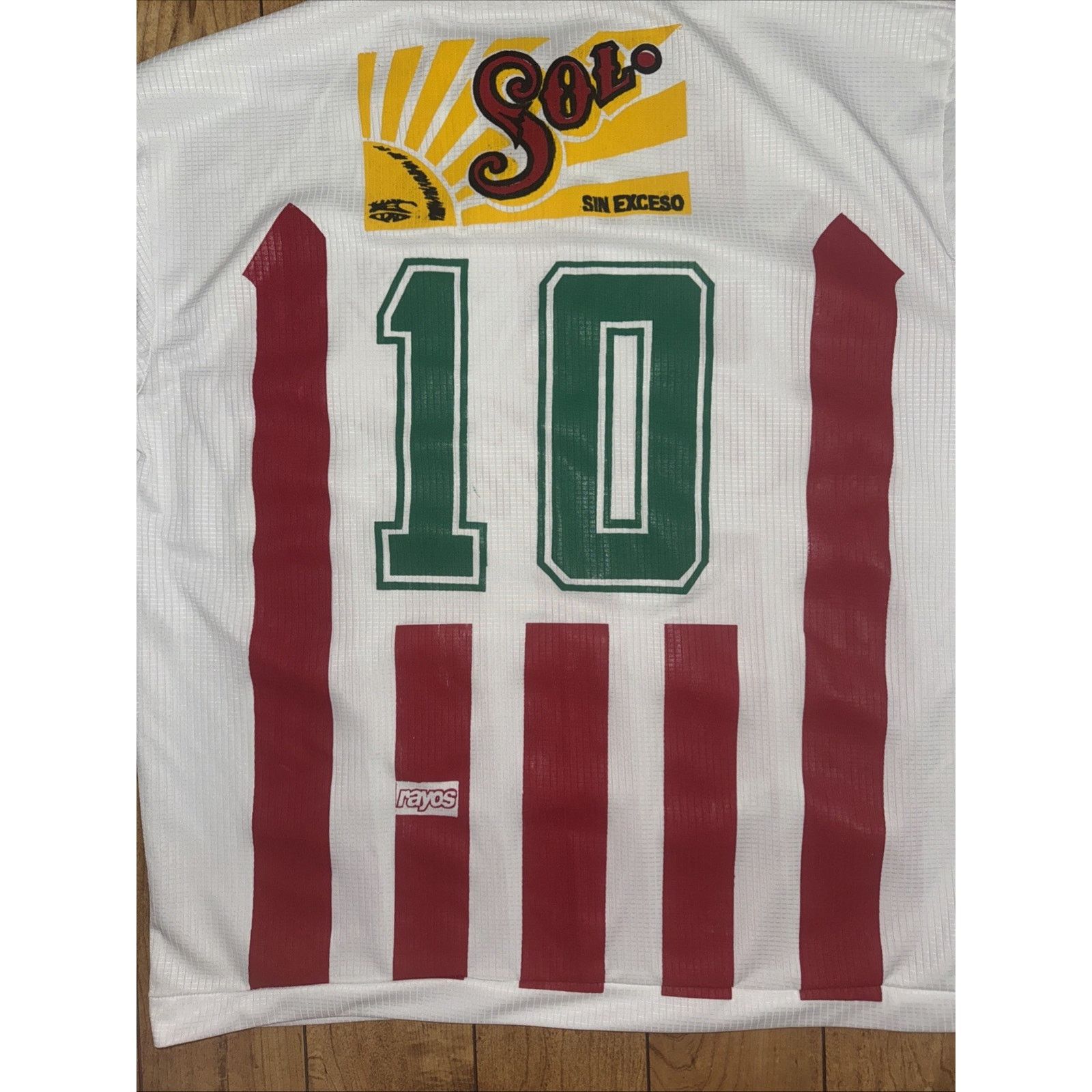 Vintage Vintage Club Necaxa Rayos Soccer Jersey Coca-Cola XXL Mexico Size US XXL / EU 58 / 5 - 7 Thumbnail
